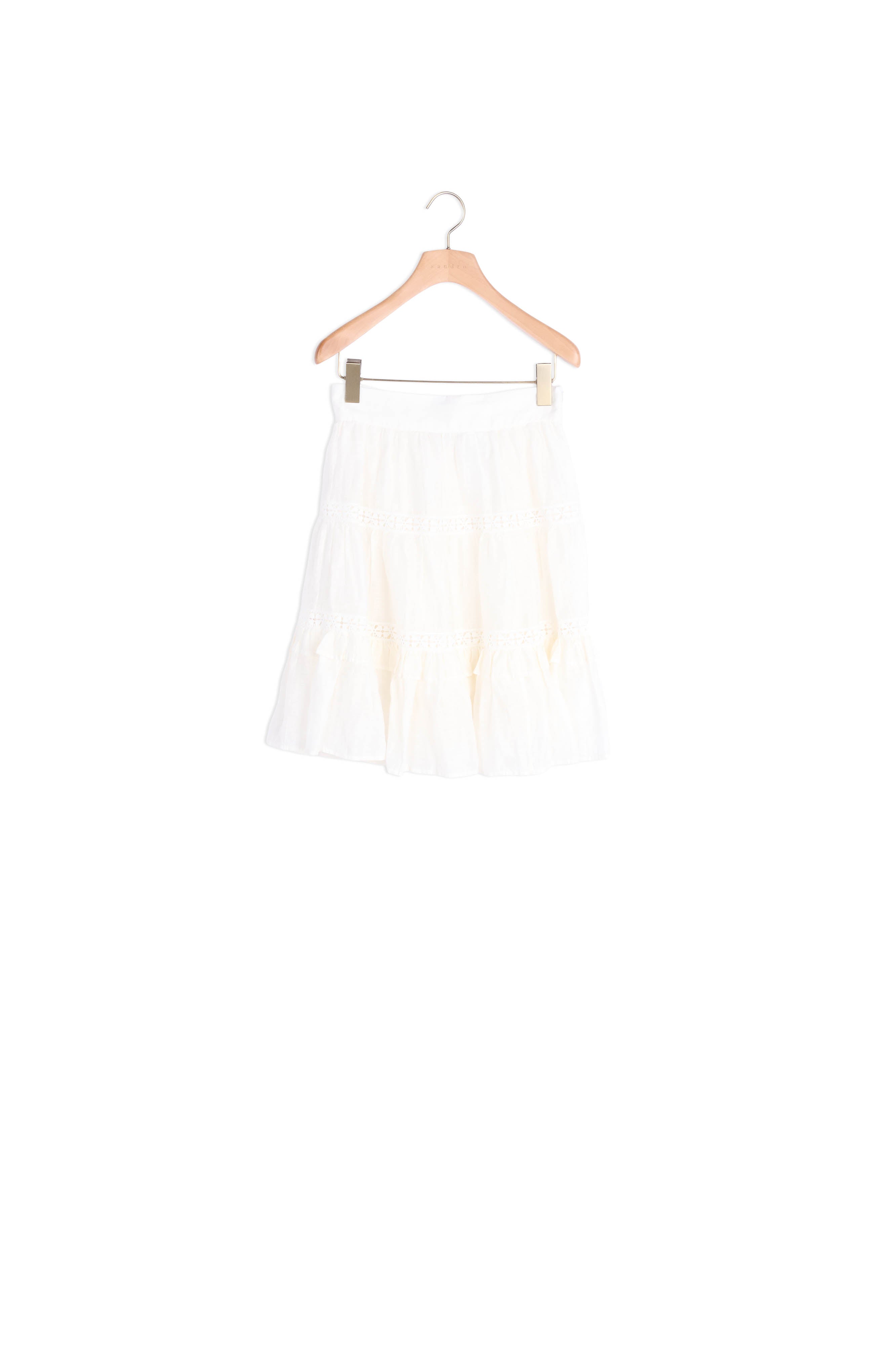 Jupe courte patineuse Sandro seconde main