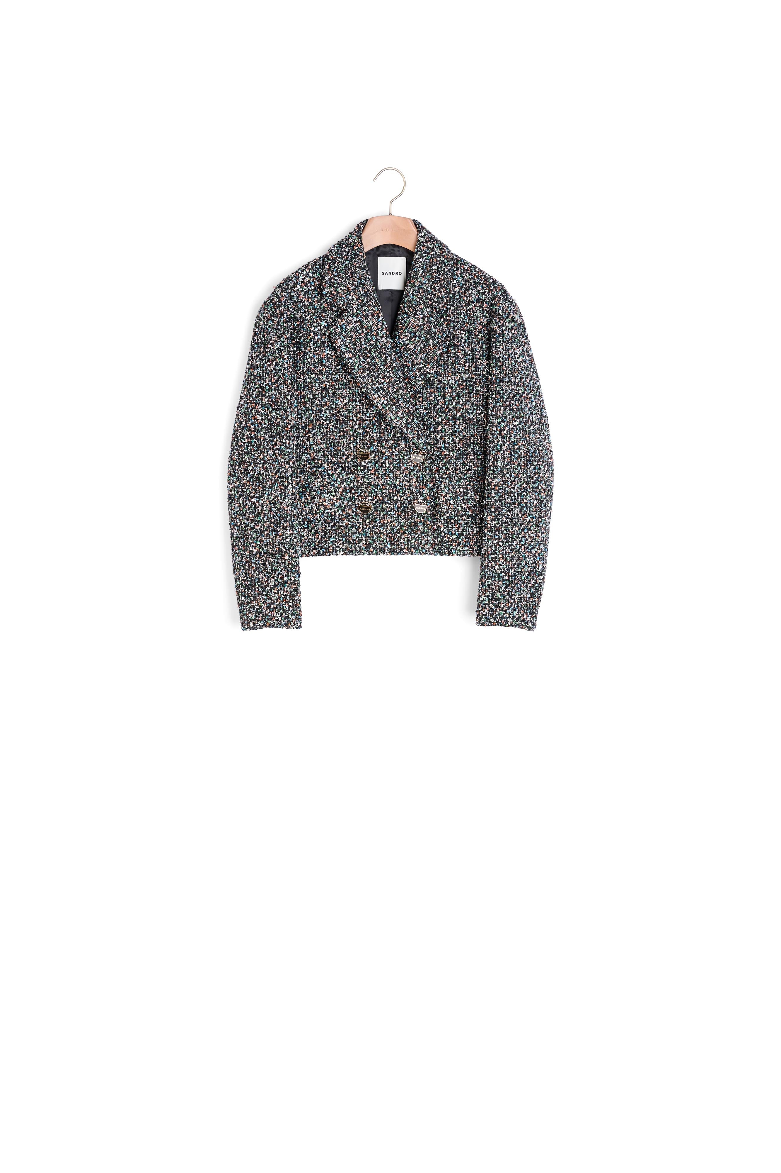 Veste courte en tweed Sandro seconde main