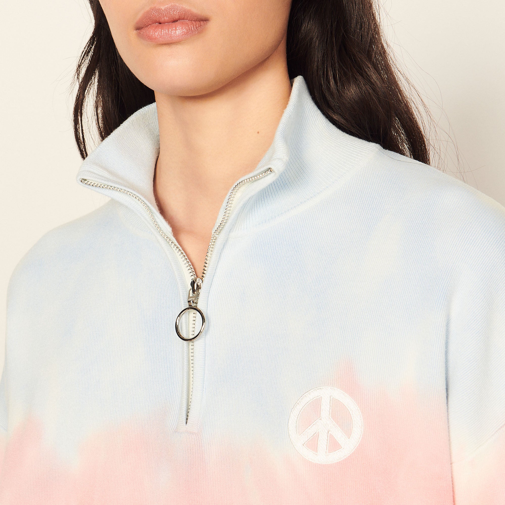 Pull tie and dye Sandro seconde main