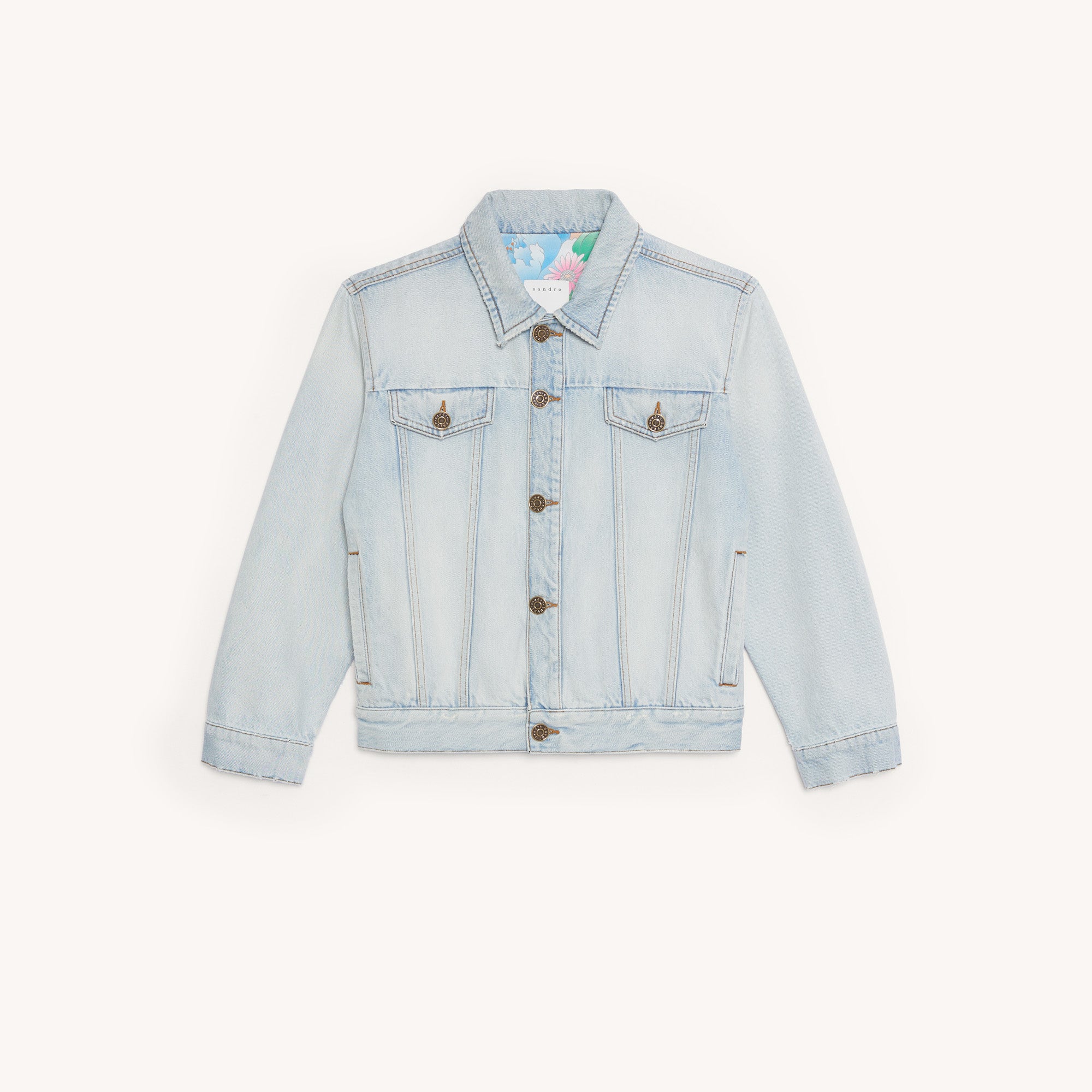 Veste en Jean Sandro seconde main