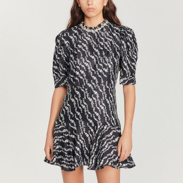 Robe courte fluide Sandro seconde main