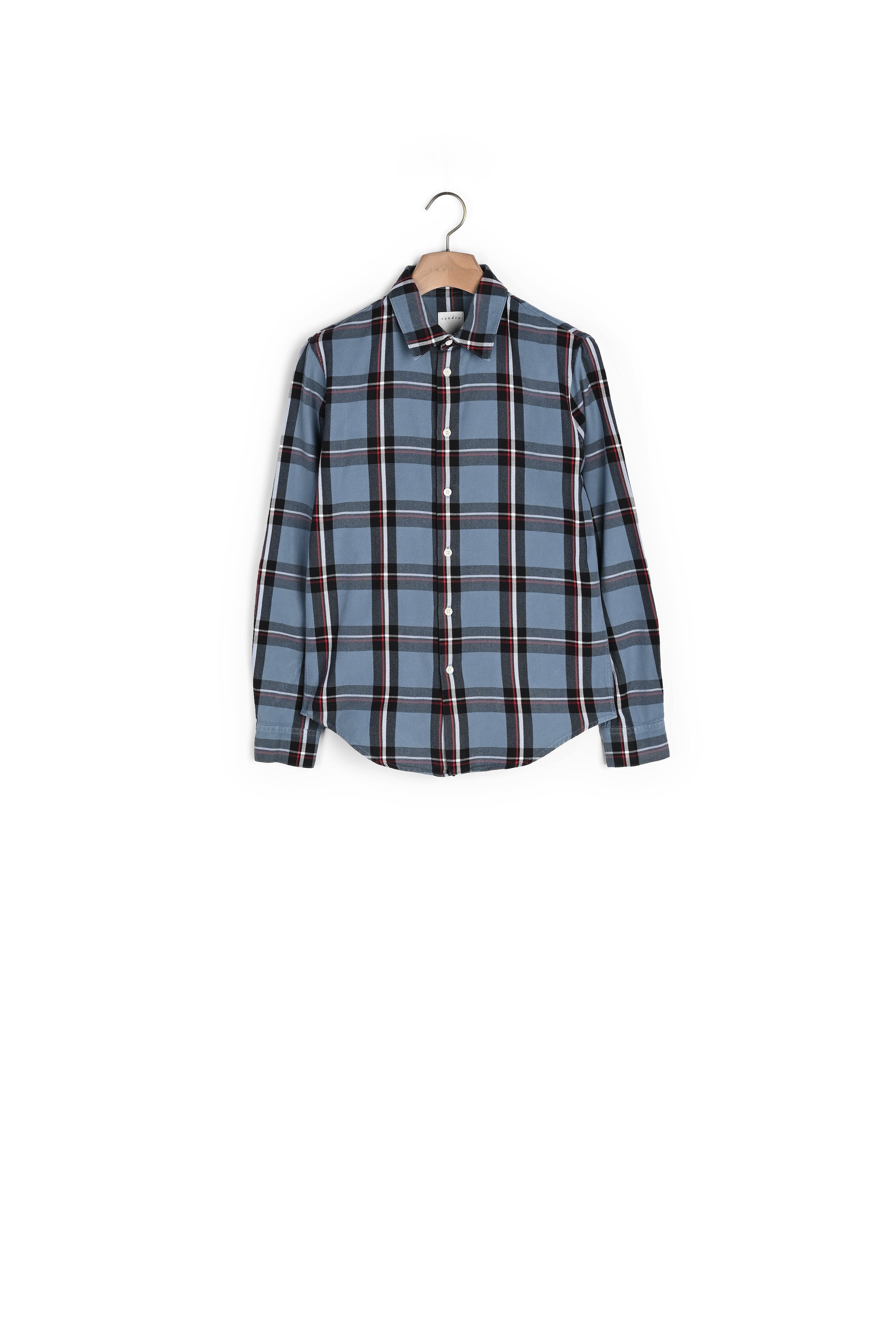 Chemise en tartan Sandro seconde main