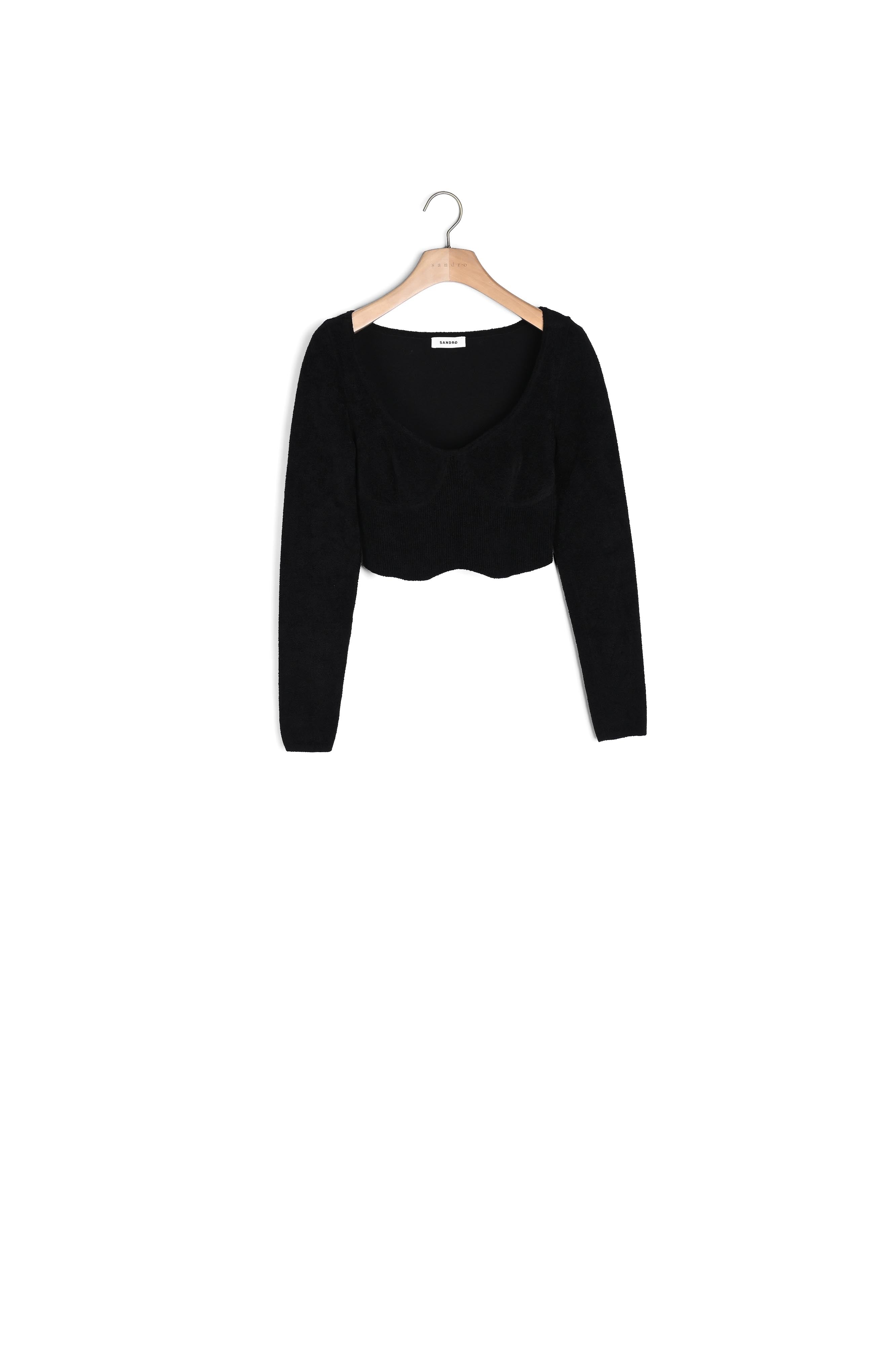 Pull Noir Sandro seconde main