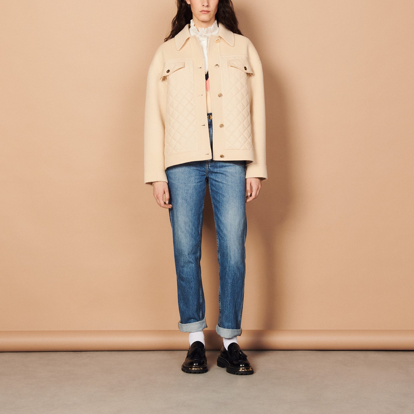 Blouson matelassé Sandro seconde main