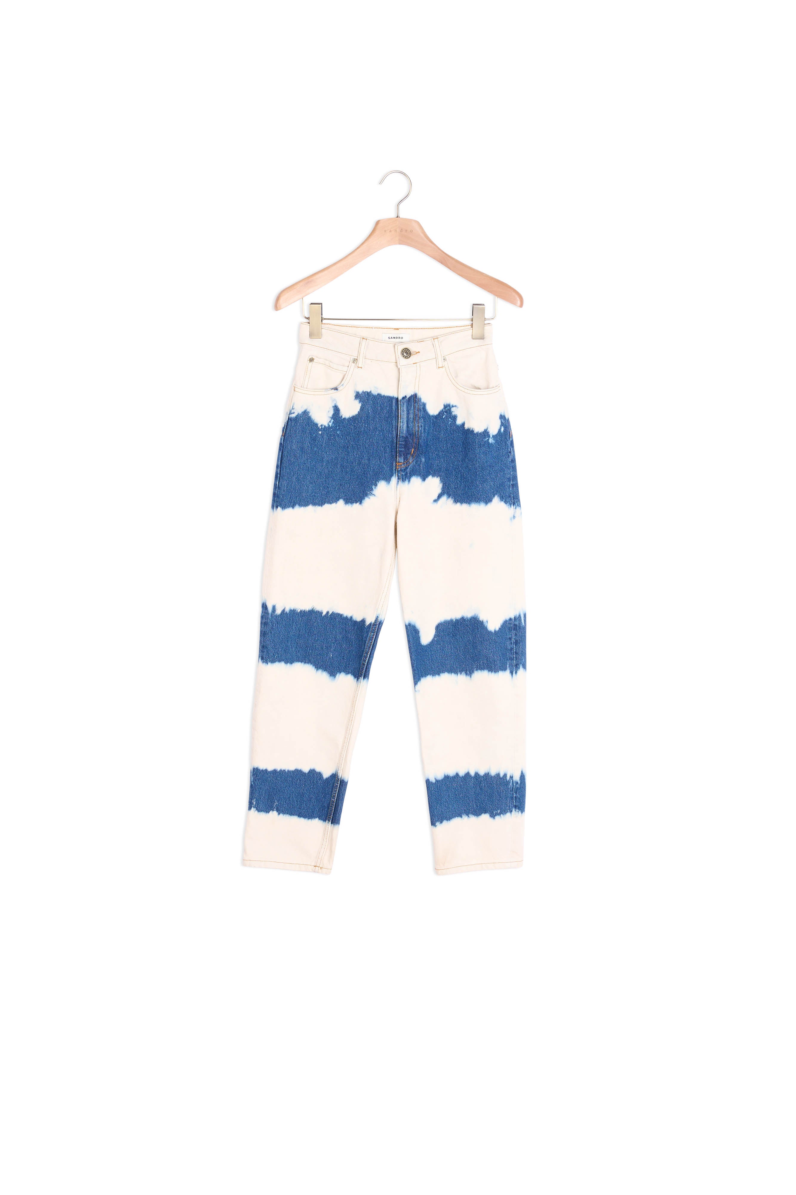 Jean tie and dye Sandro seconde main