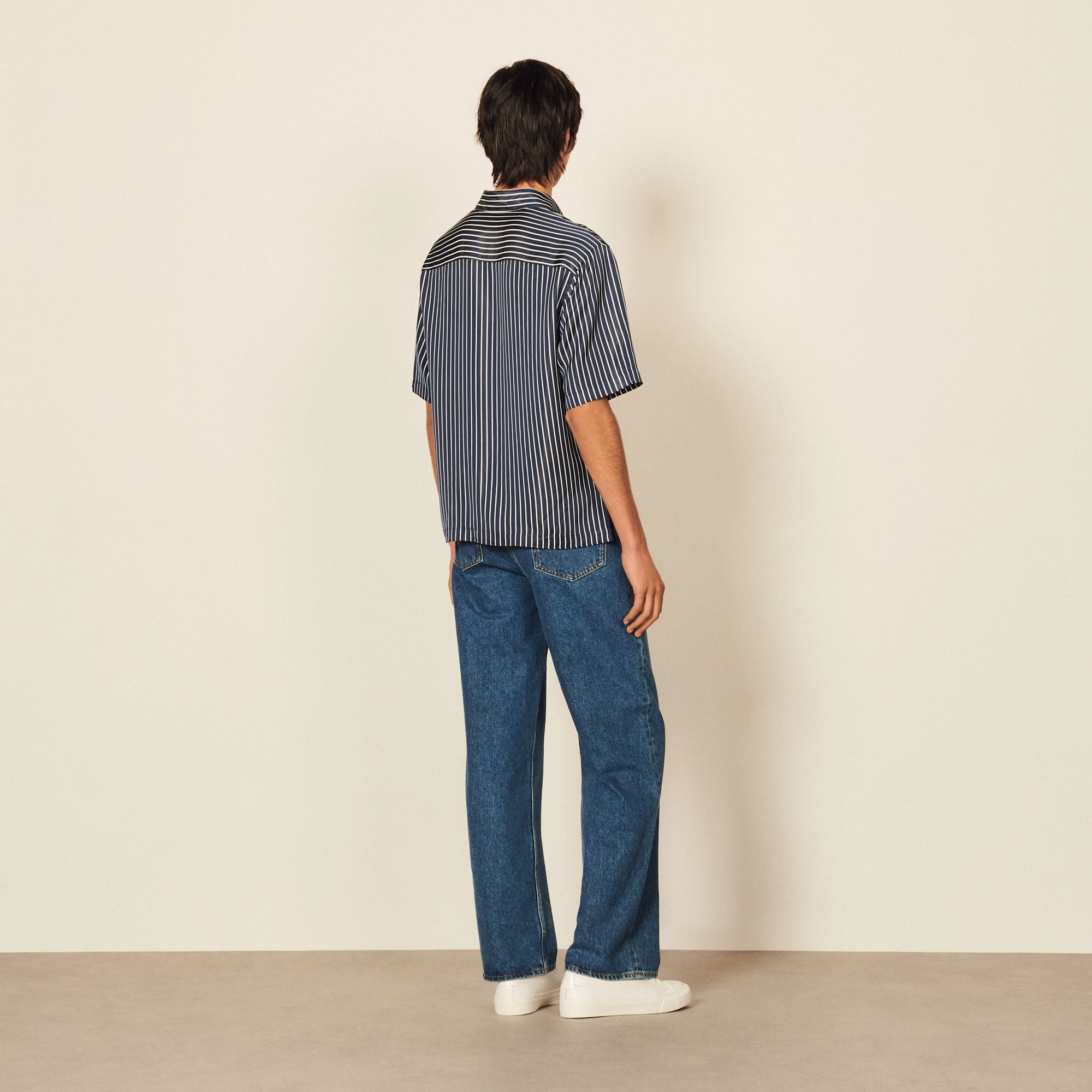 Chemise fluide à rayures Sandro seconde main