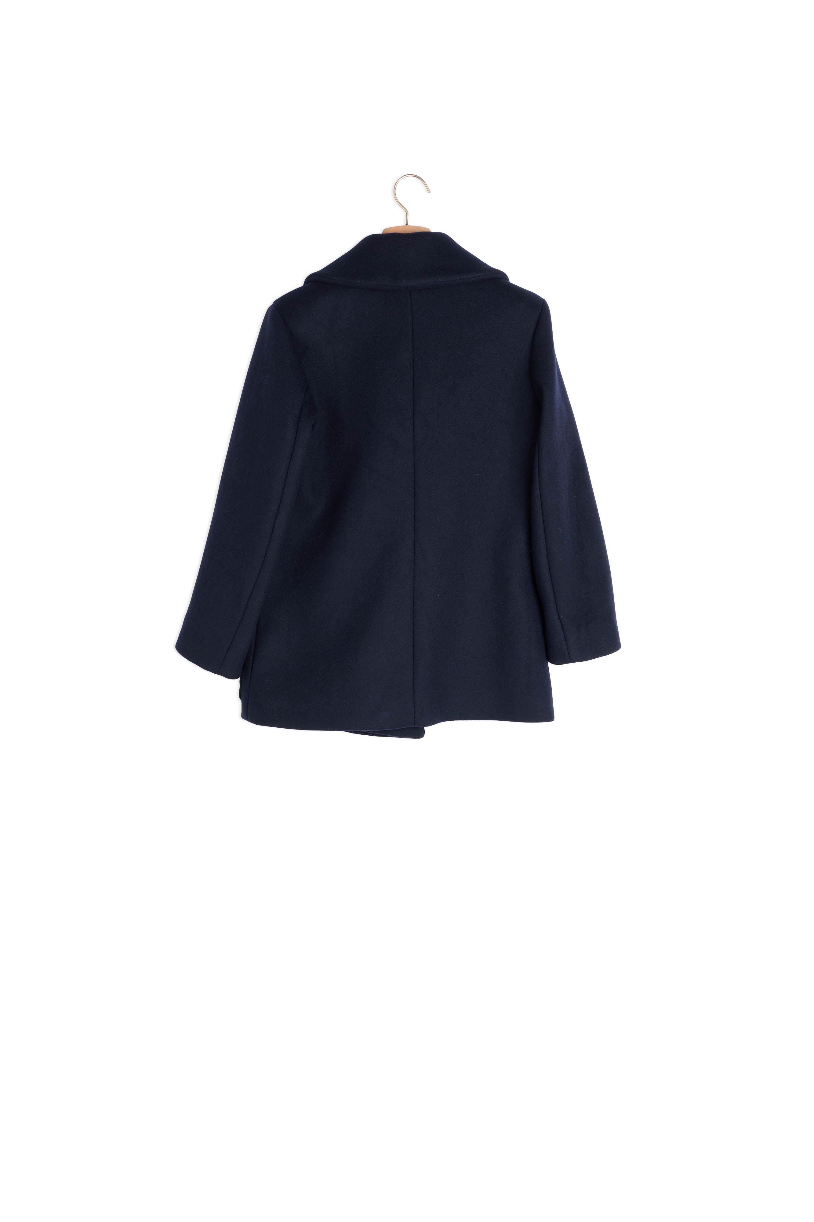 Outerwear Bleu marine Sandro seconde main