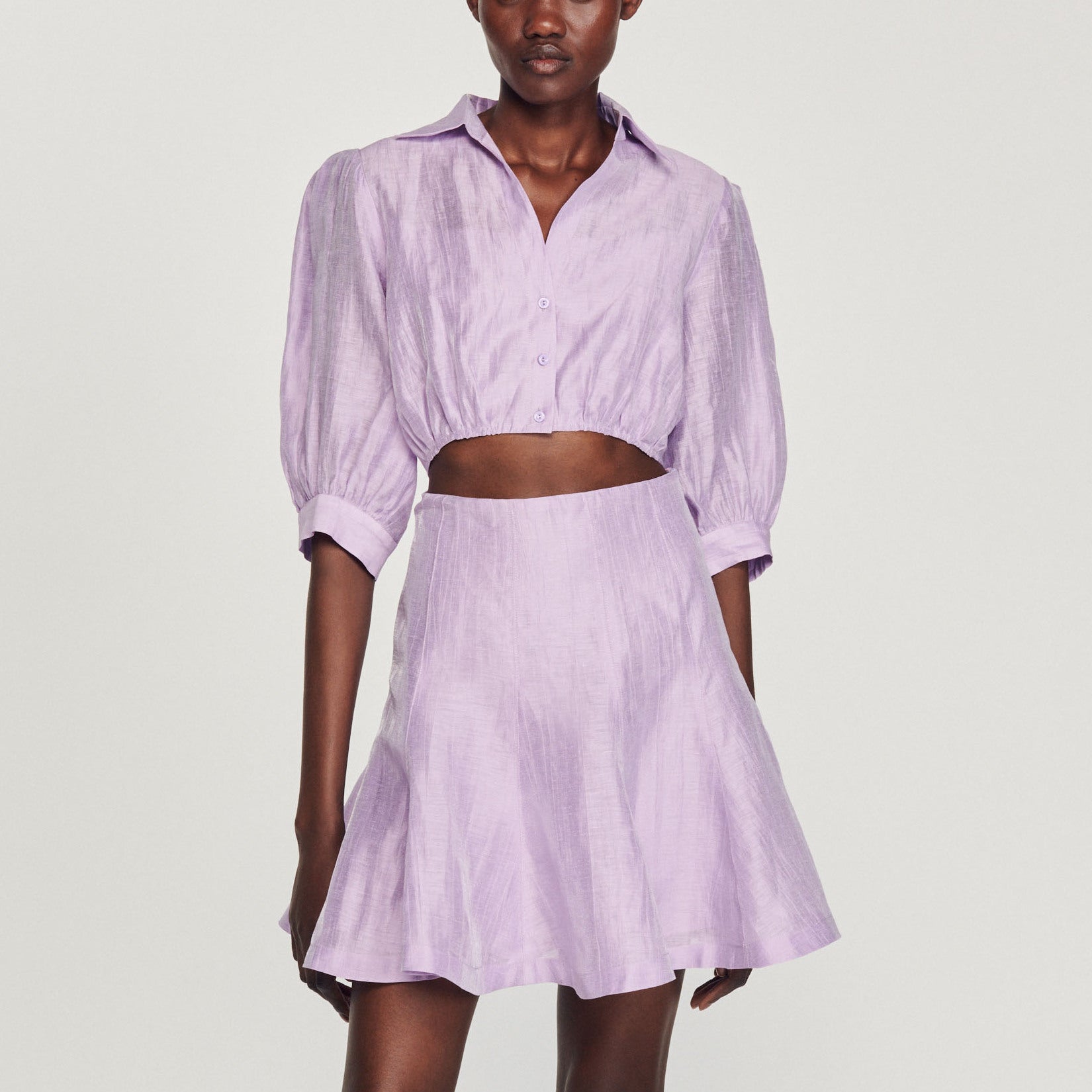 Robe courte ouverte Sandro seconde main