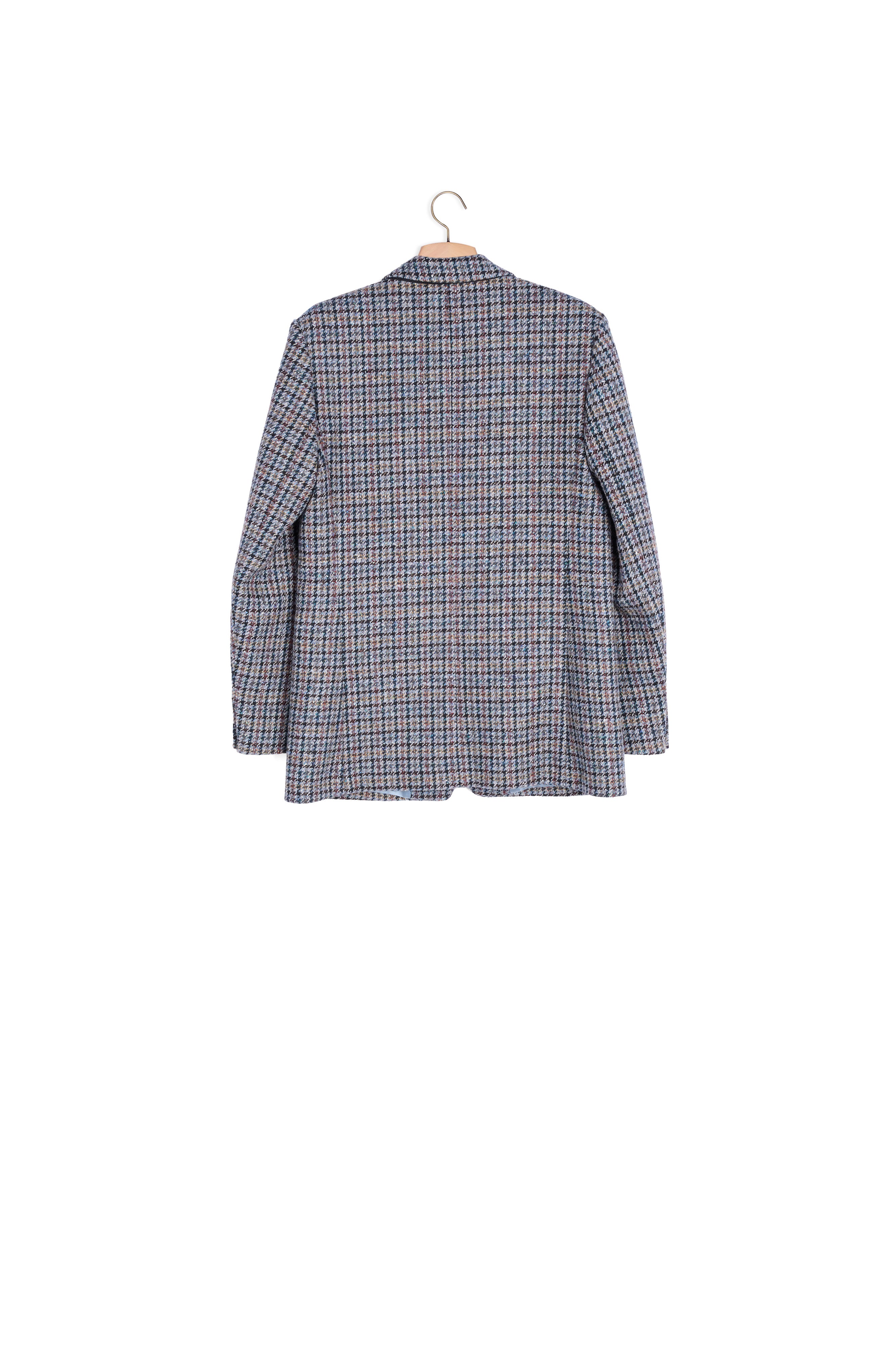 Veste de tailleur a carreaux Sandro seconde main