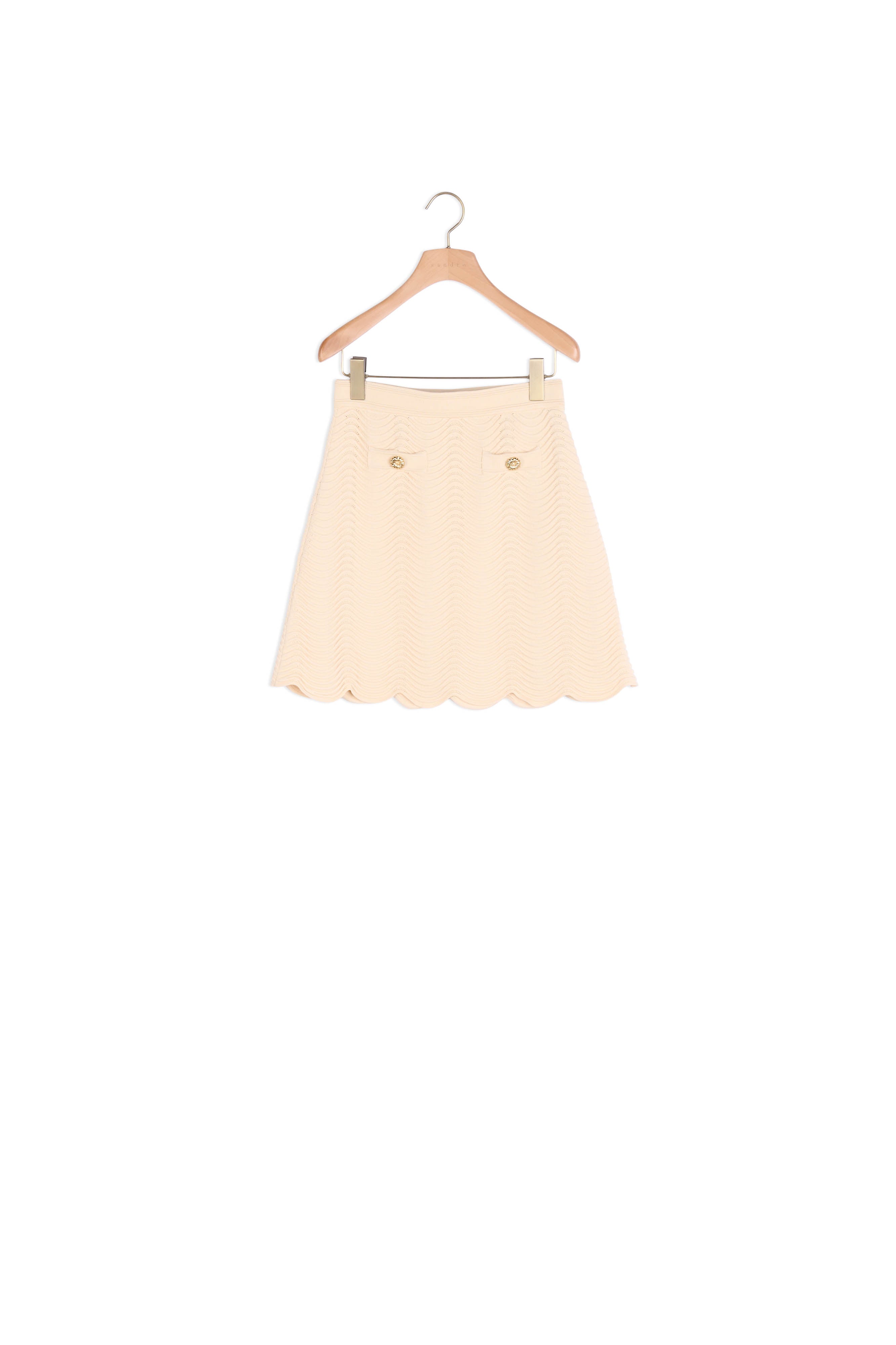 Jupe courte en Maille Sandro seconde main