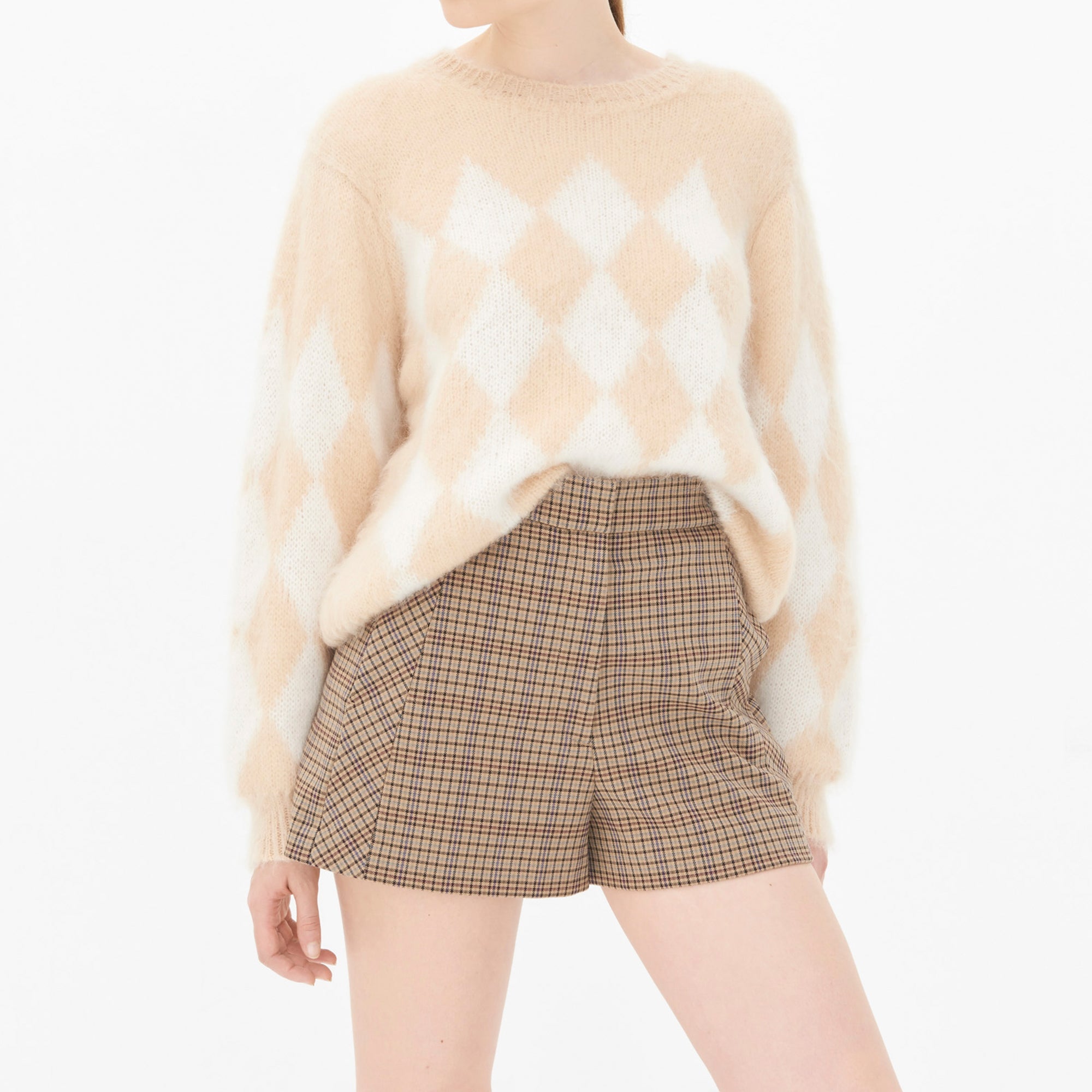 Short Beige Sandro seconde main