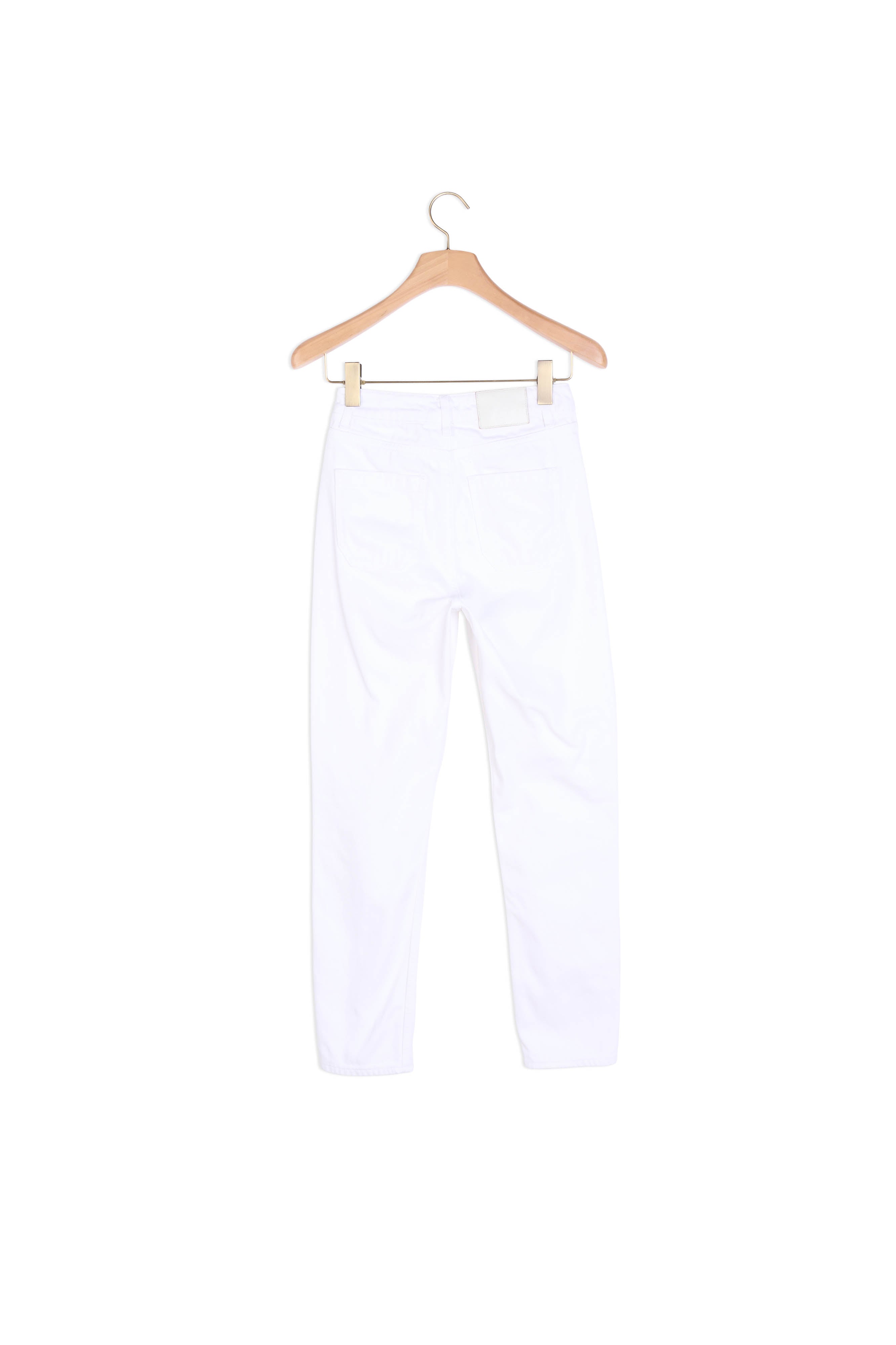 Jean taille haute à la coupe droite Sandro seconde main