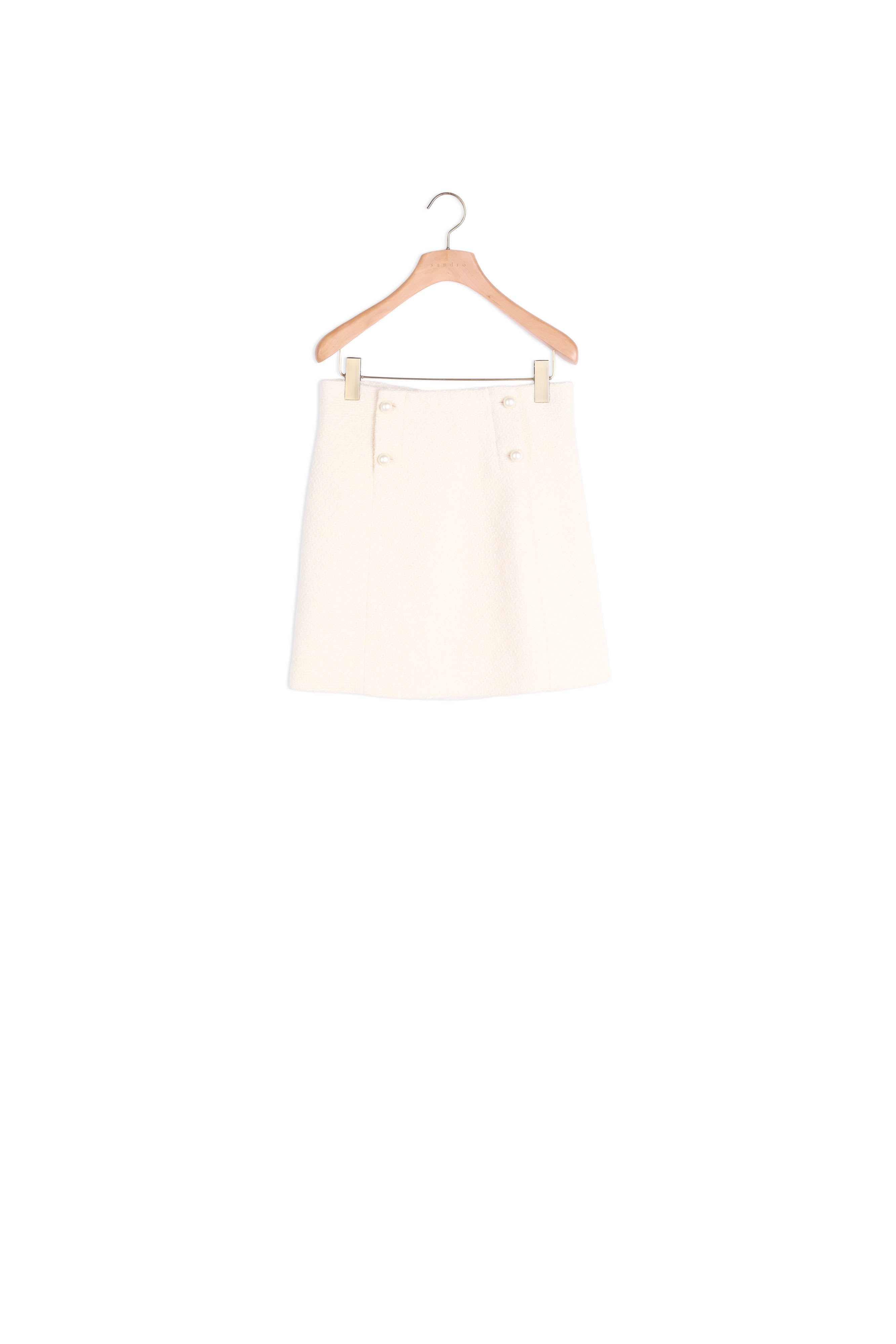 Jupe courte en tweed Sandro seconde main