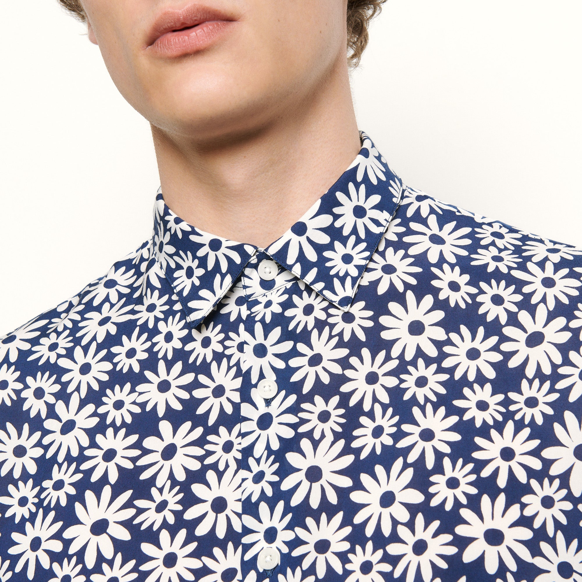 Chemise fluide imprimée Sandro seconde main