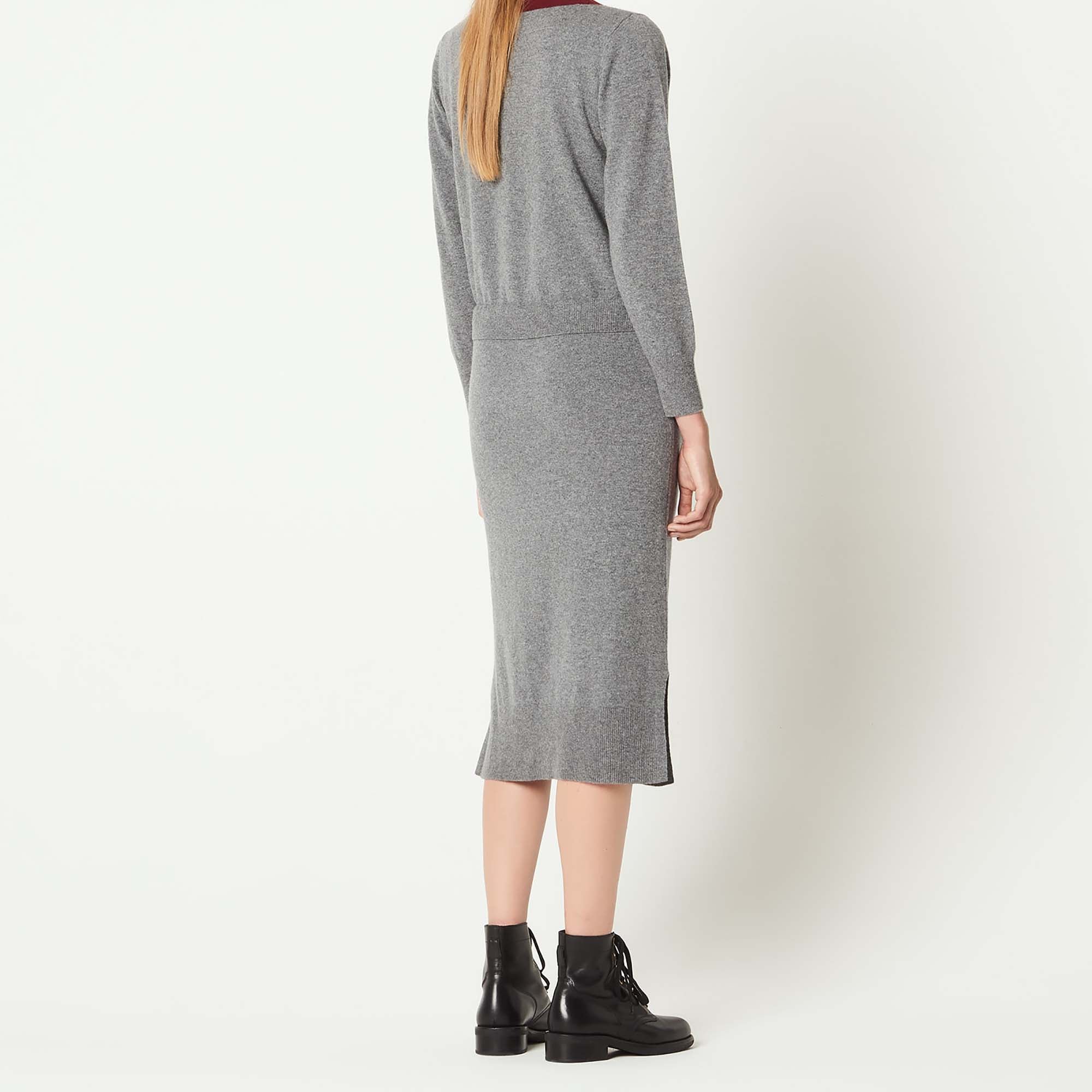 Robe longue en Maille Sandro seconde main