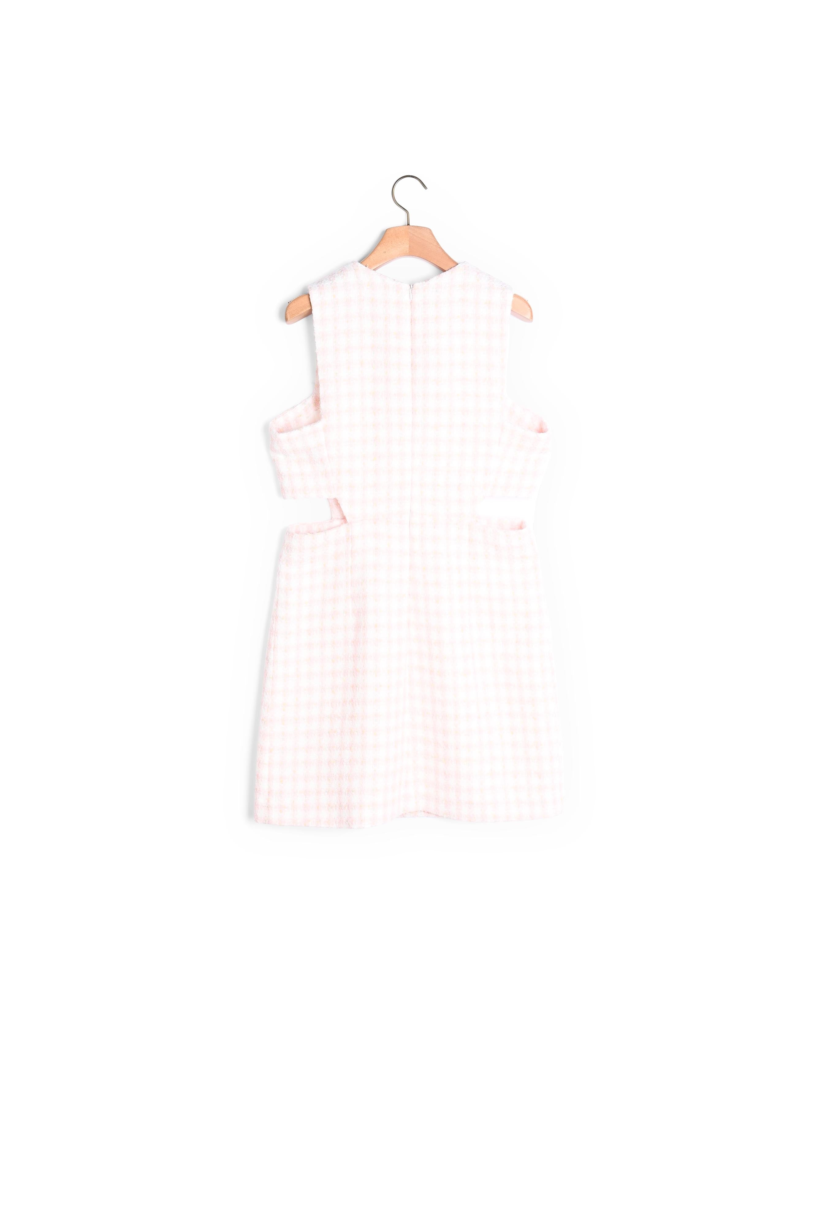 Robe en tweed ajourée Sandro seconde main