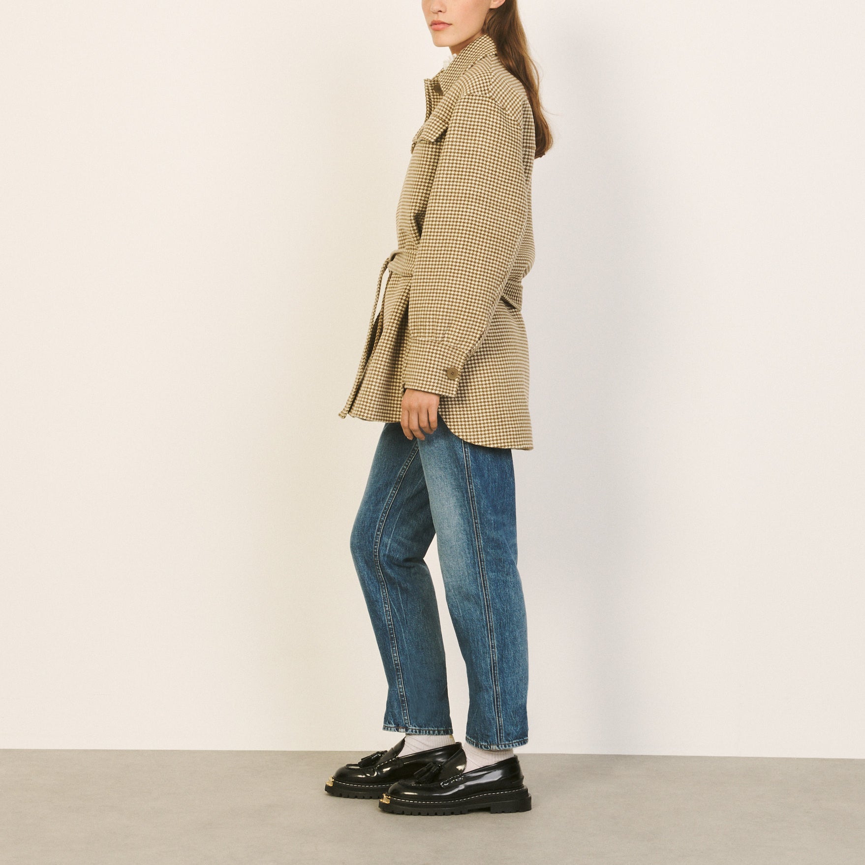 Outerwear Camel Sandro seconde main