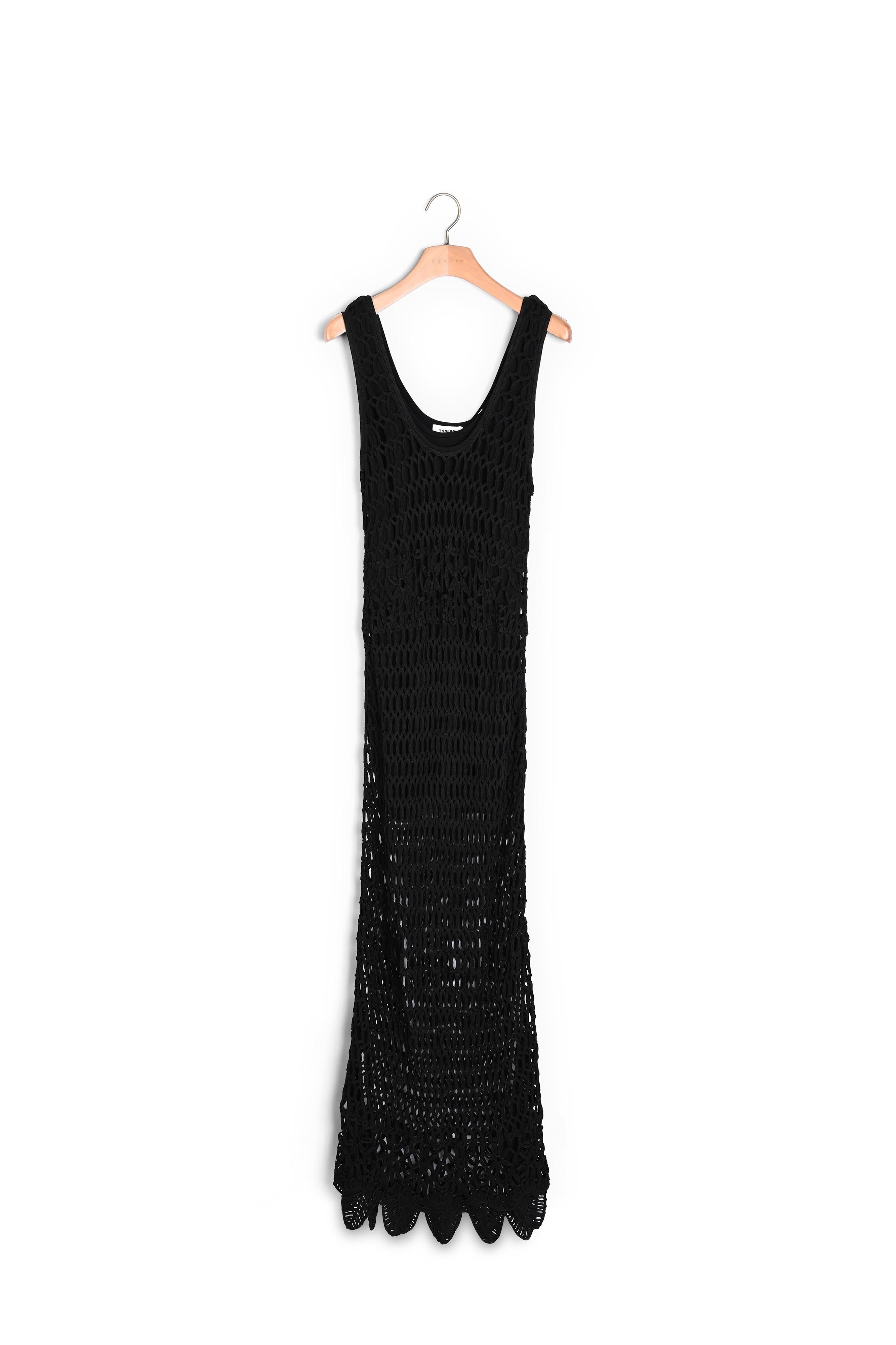 Robe en crochet Sandro seconde main