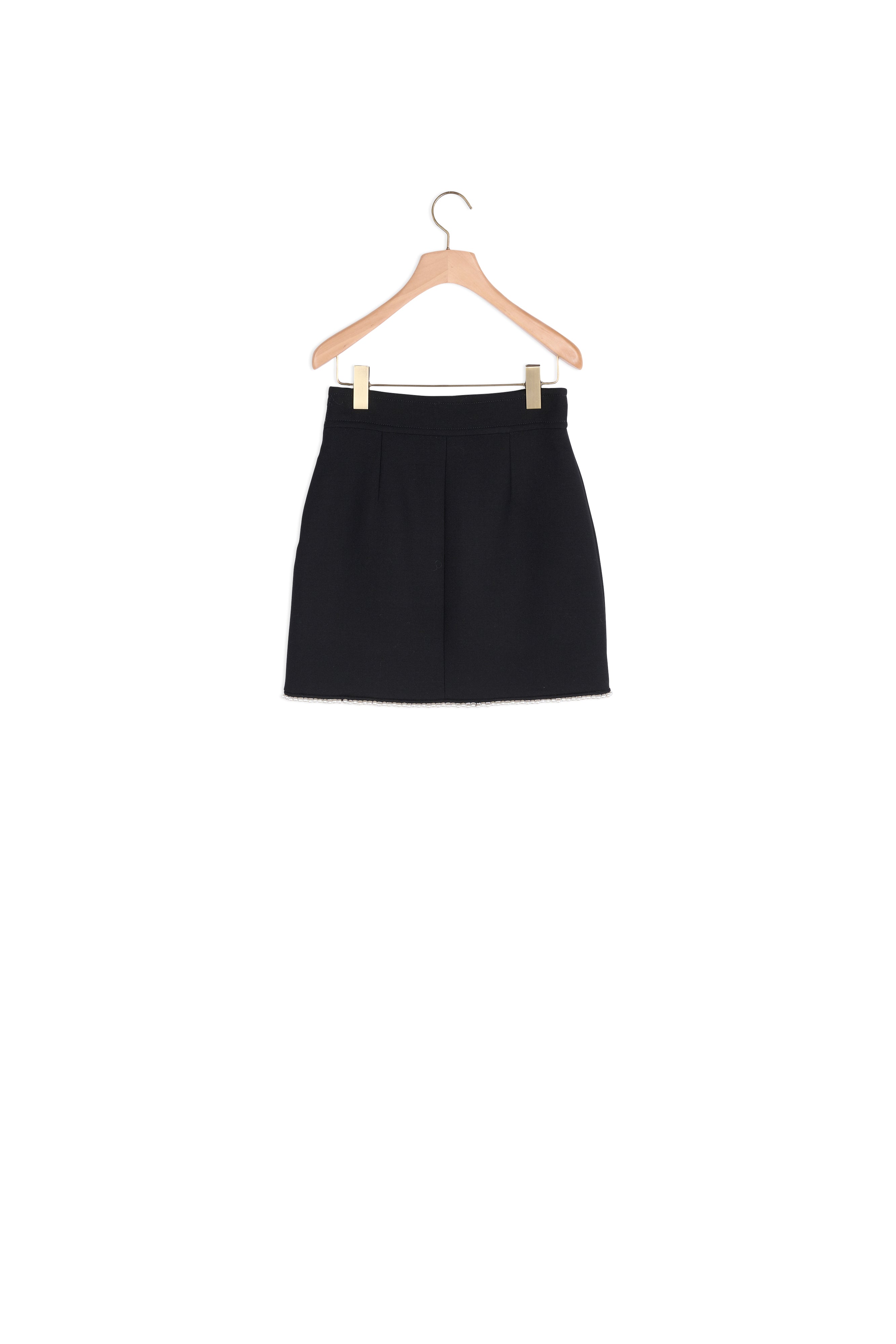 Jupe courte ornée de perles Sandro seconde main