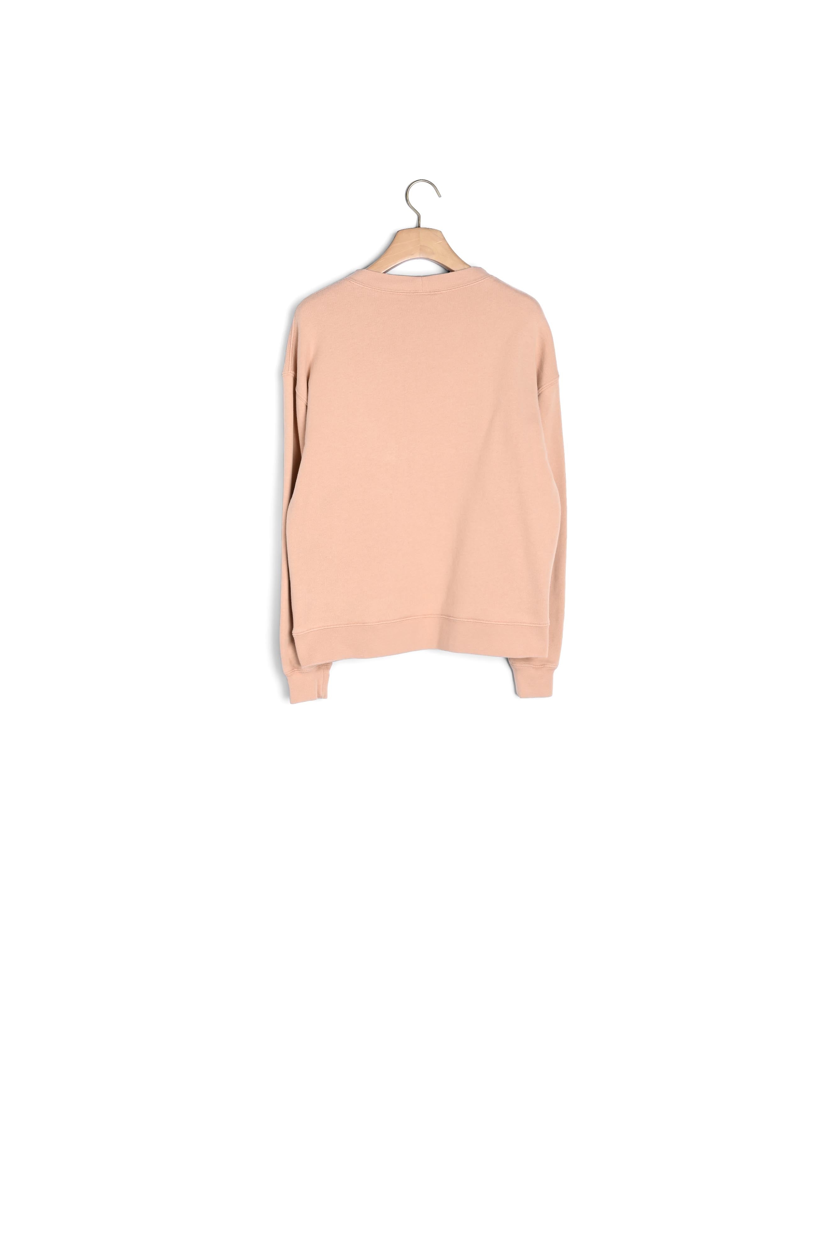 Sweat brodé en coton biologique Sandro seconde main