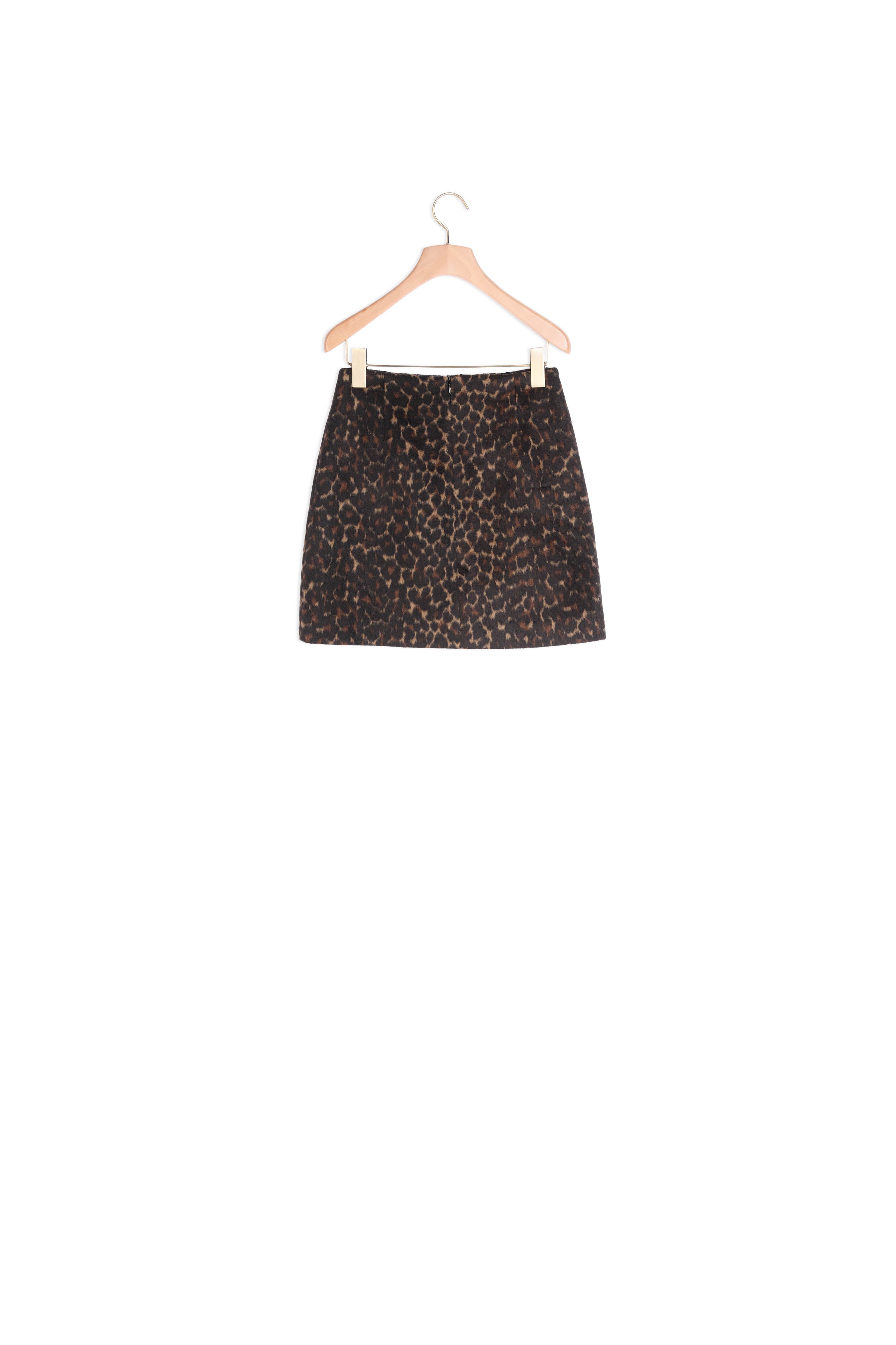 Jupe courte léopard Sandro seconde main