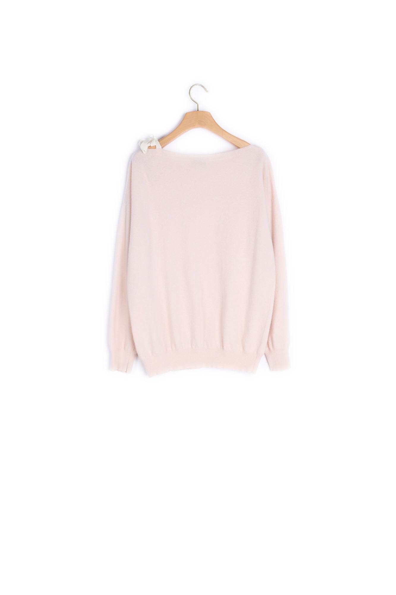 Pull en laine mérino et cachemire Sandro seconde main