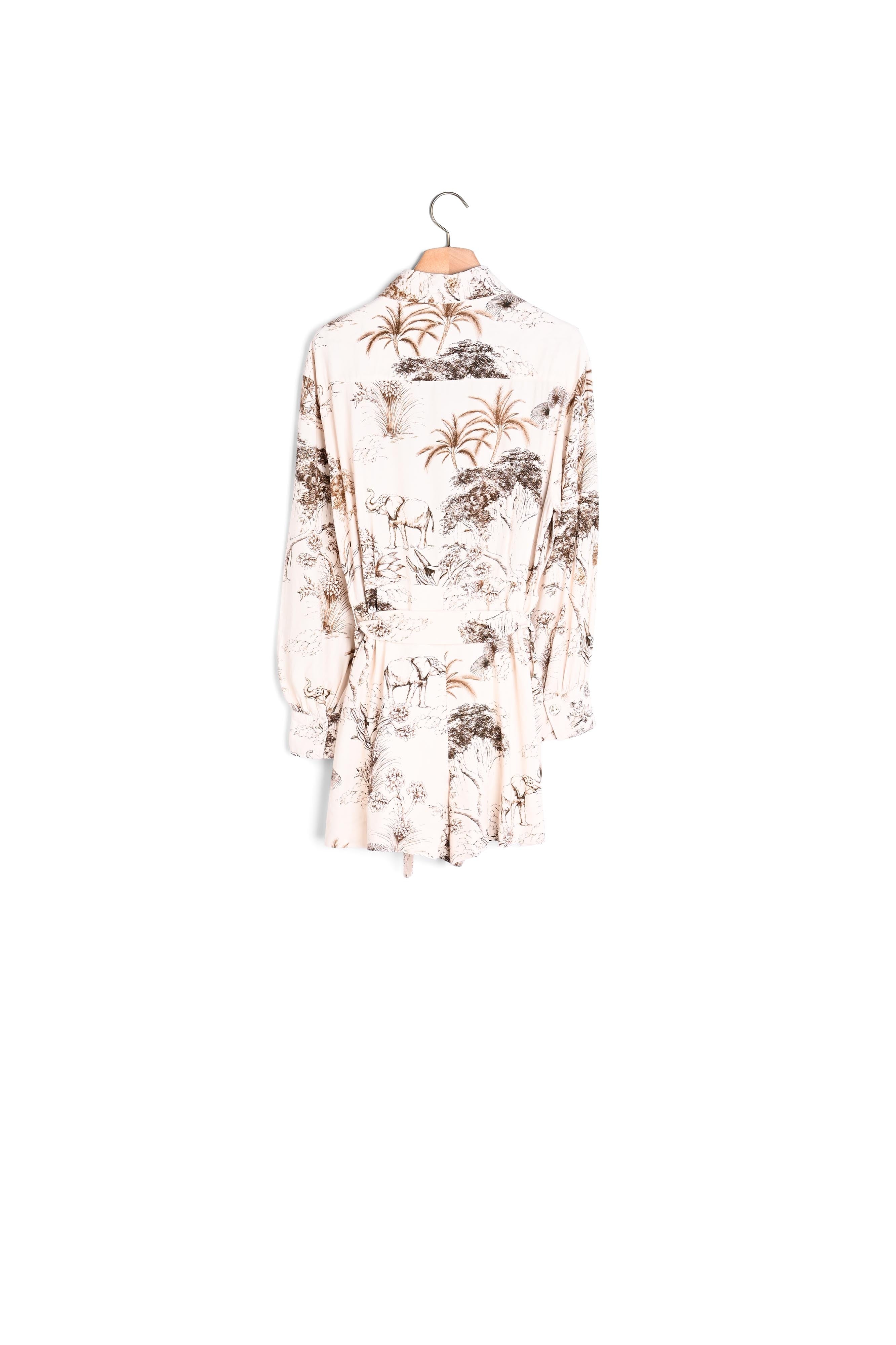 Combi-Short imprimée esprit saharienne Sandro seconde main