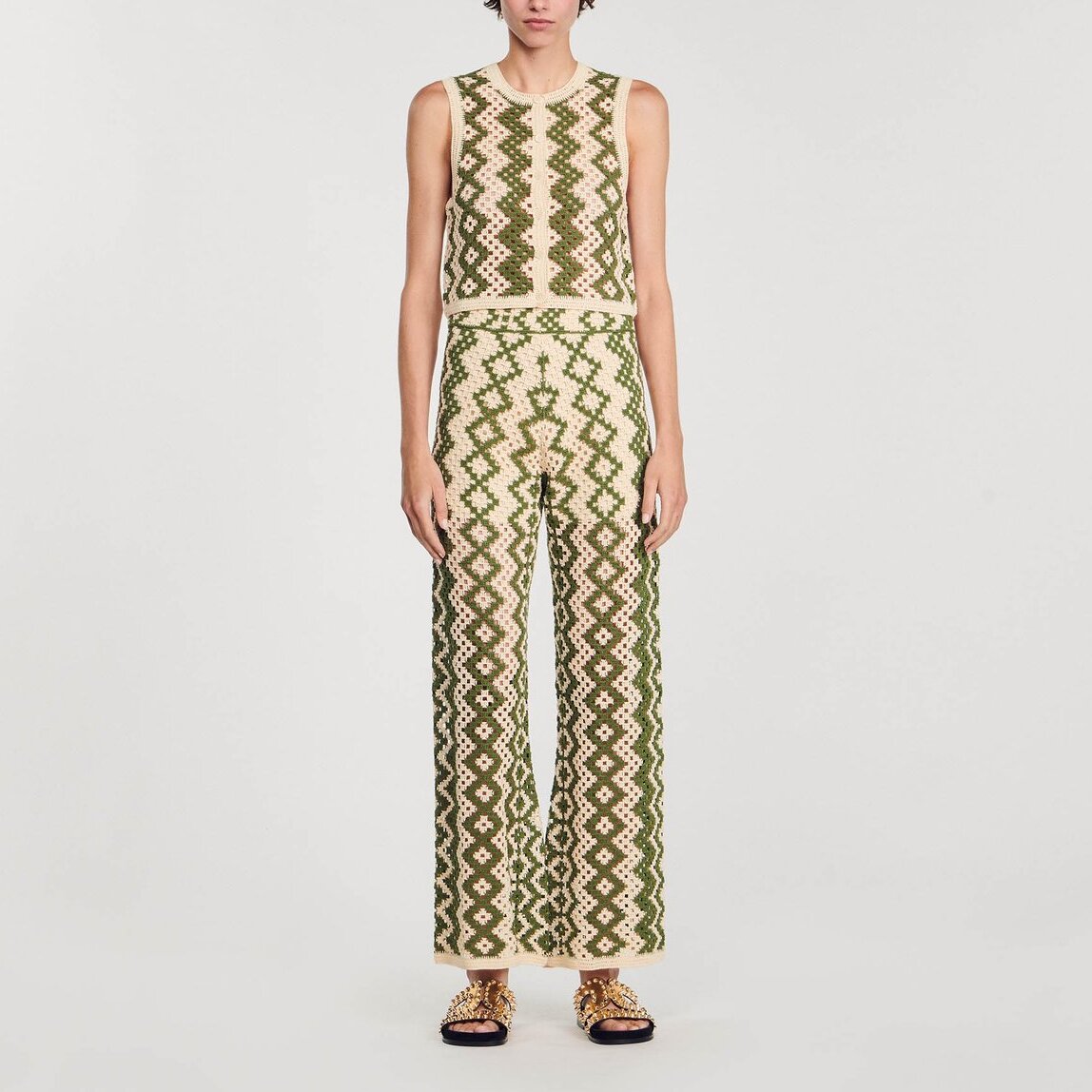 Gilet en Maille Sandro seconde main