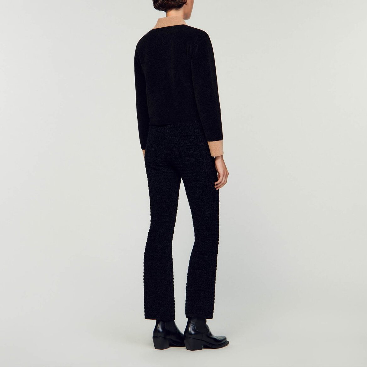 Pantalon en Maille Sandro seconde main