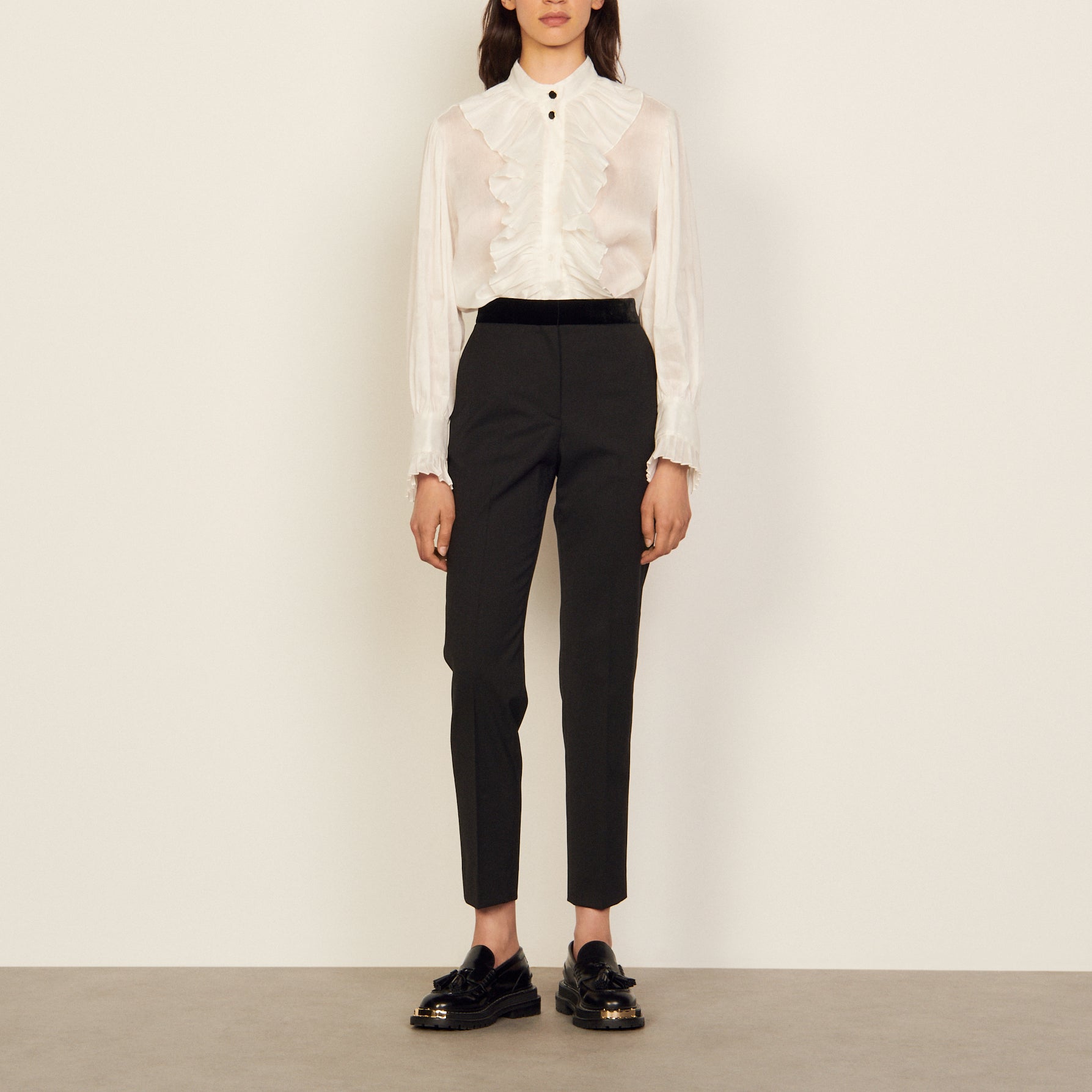 Pantalon classique Sandro seconde main