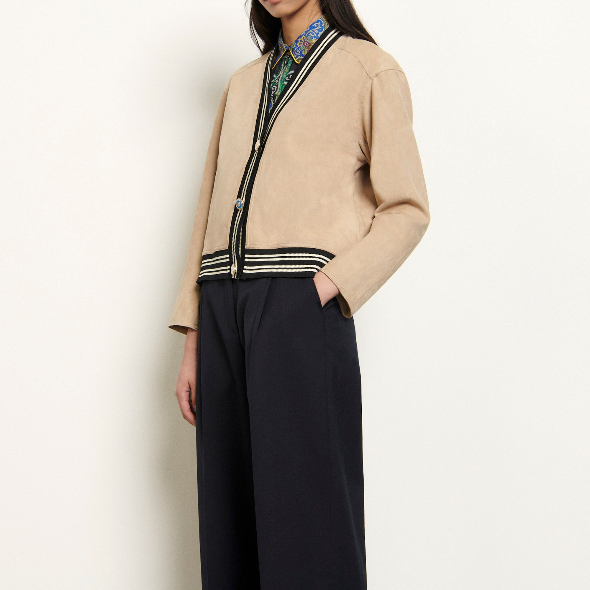 Veste façon Cardigan Sandro seconde main