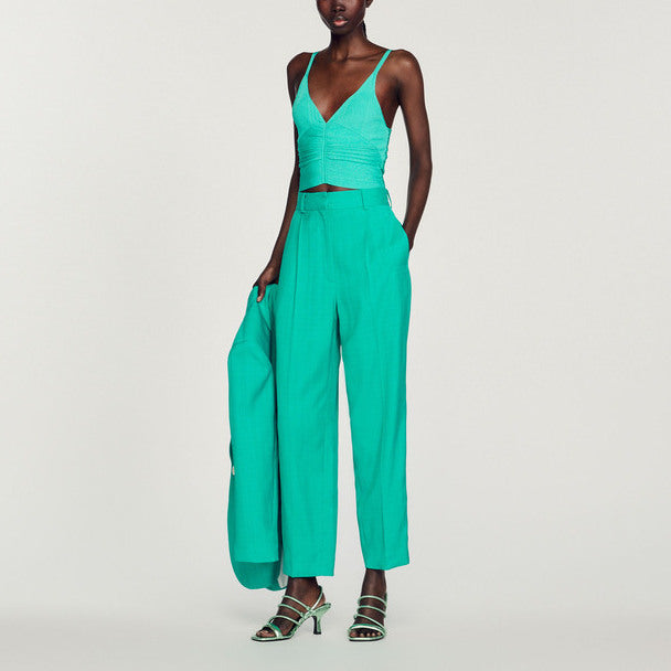 Débardeur plissé Sandro seconde main