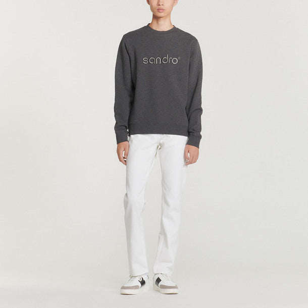 Sweat à col rond Sandro seconde main