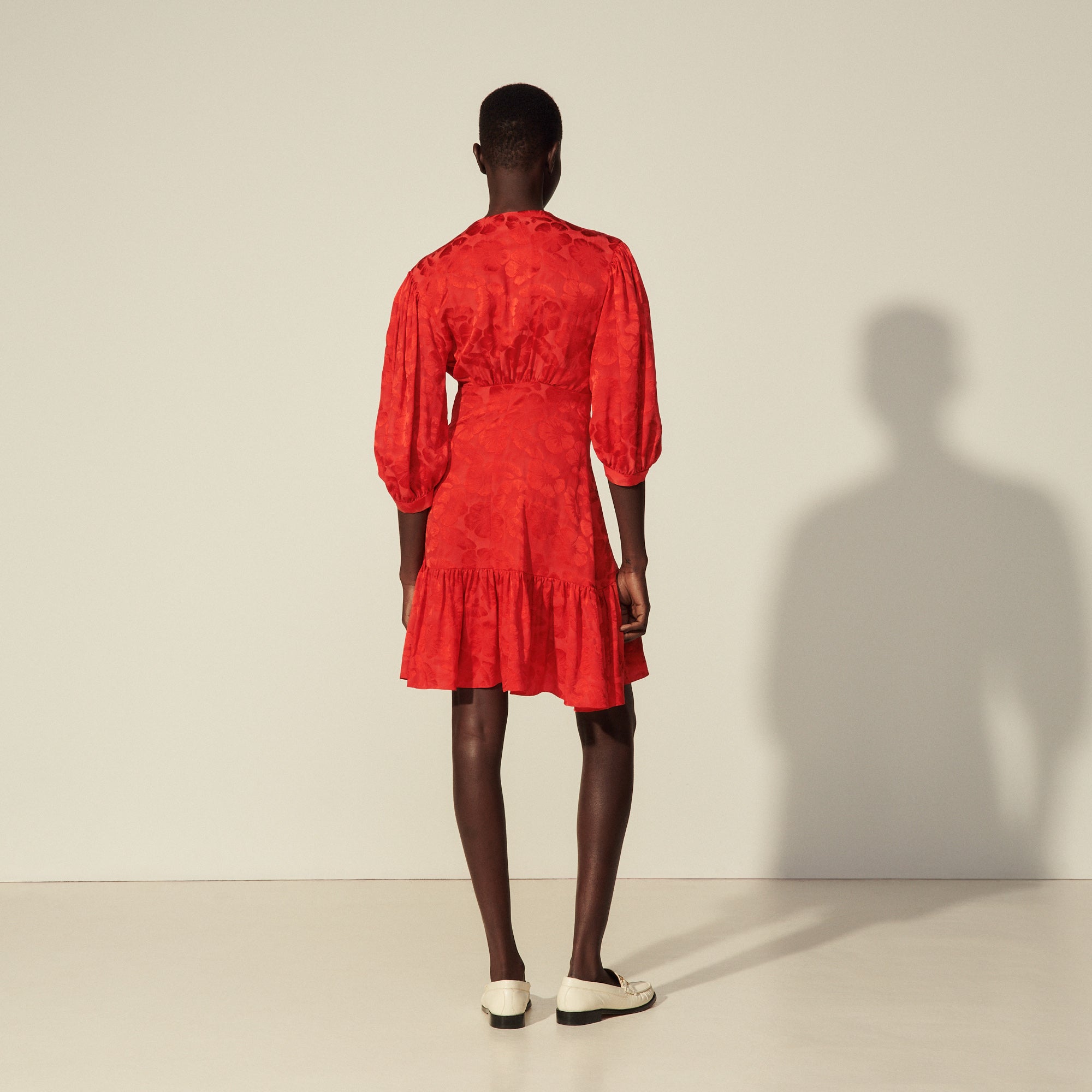 Robe courte fluide Sandro seconde main