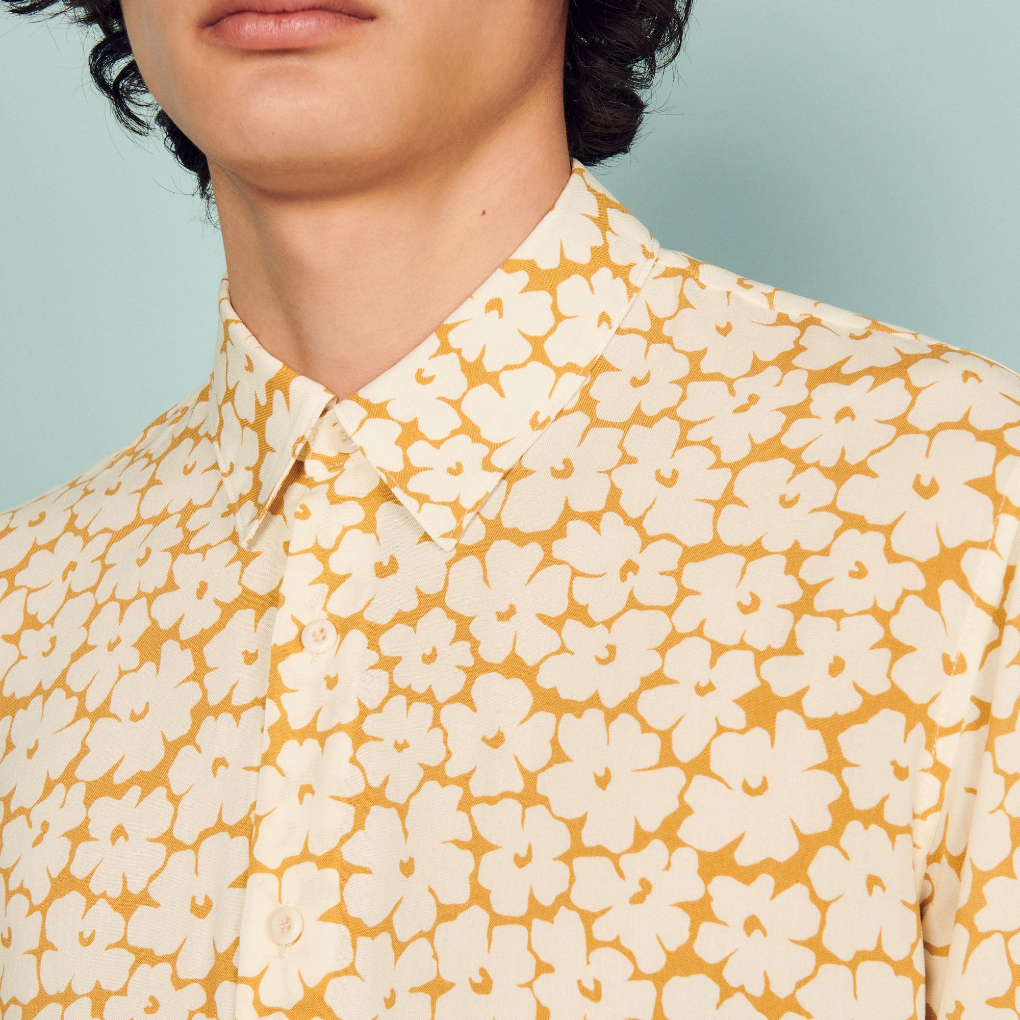 Chemise imprimée Sandro seconde main