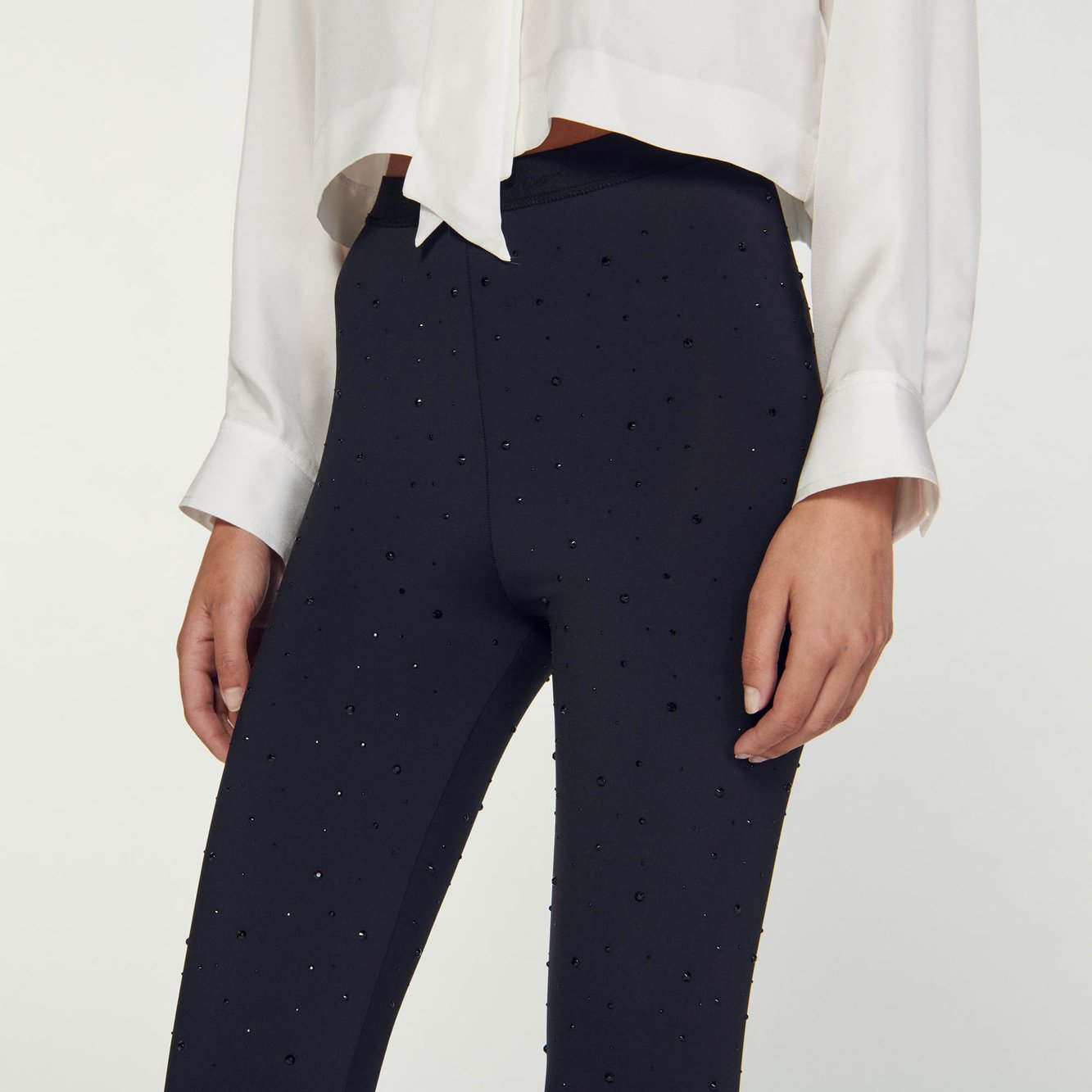 Legging à strass Sandro seconde main