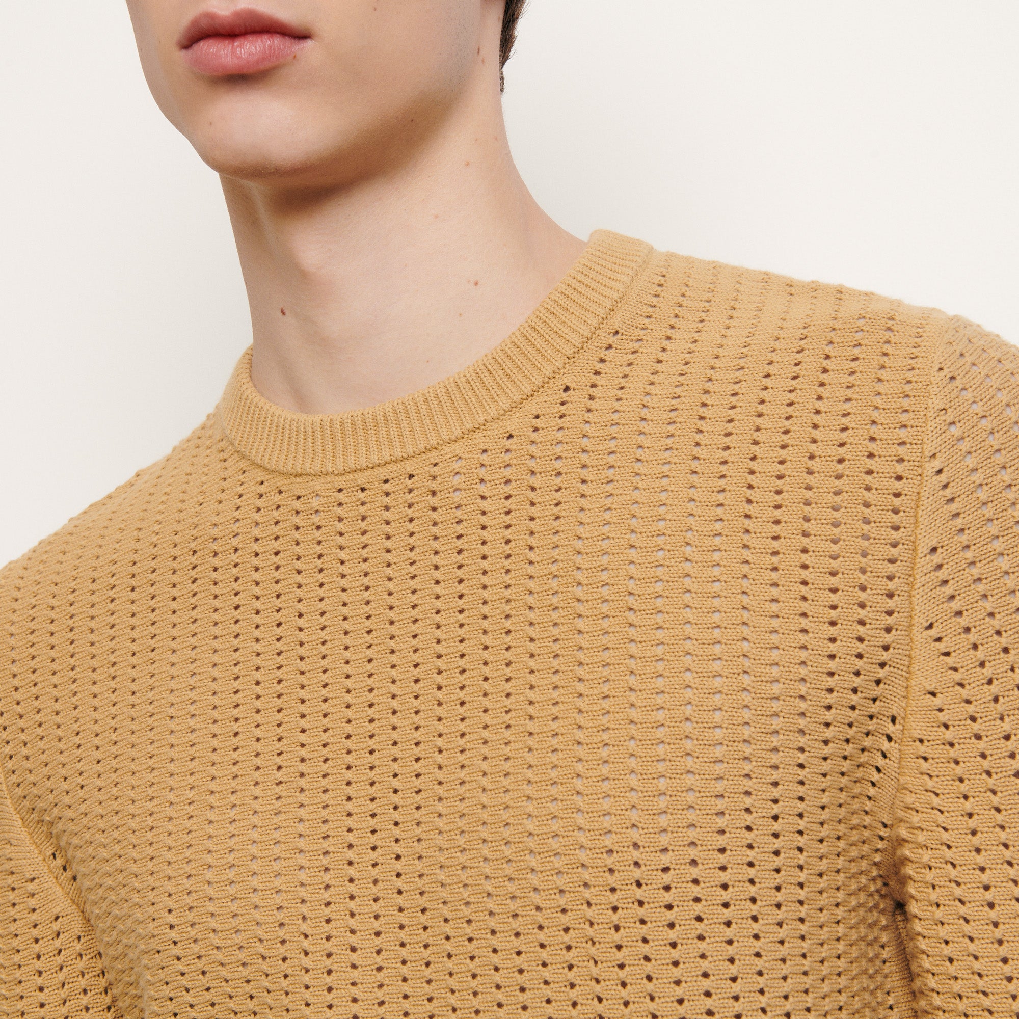 Pull en Maille ajourée Sandro seconde main