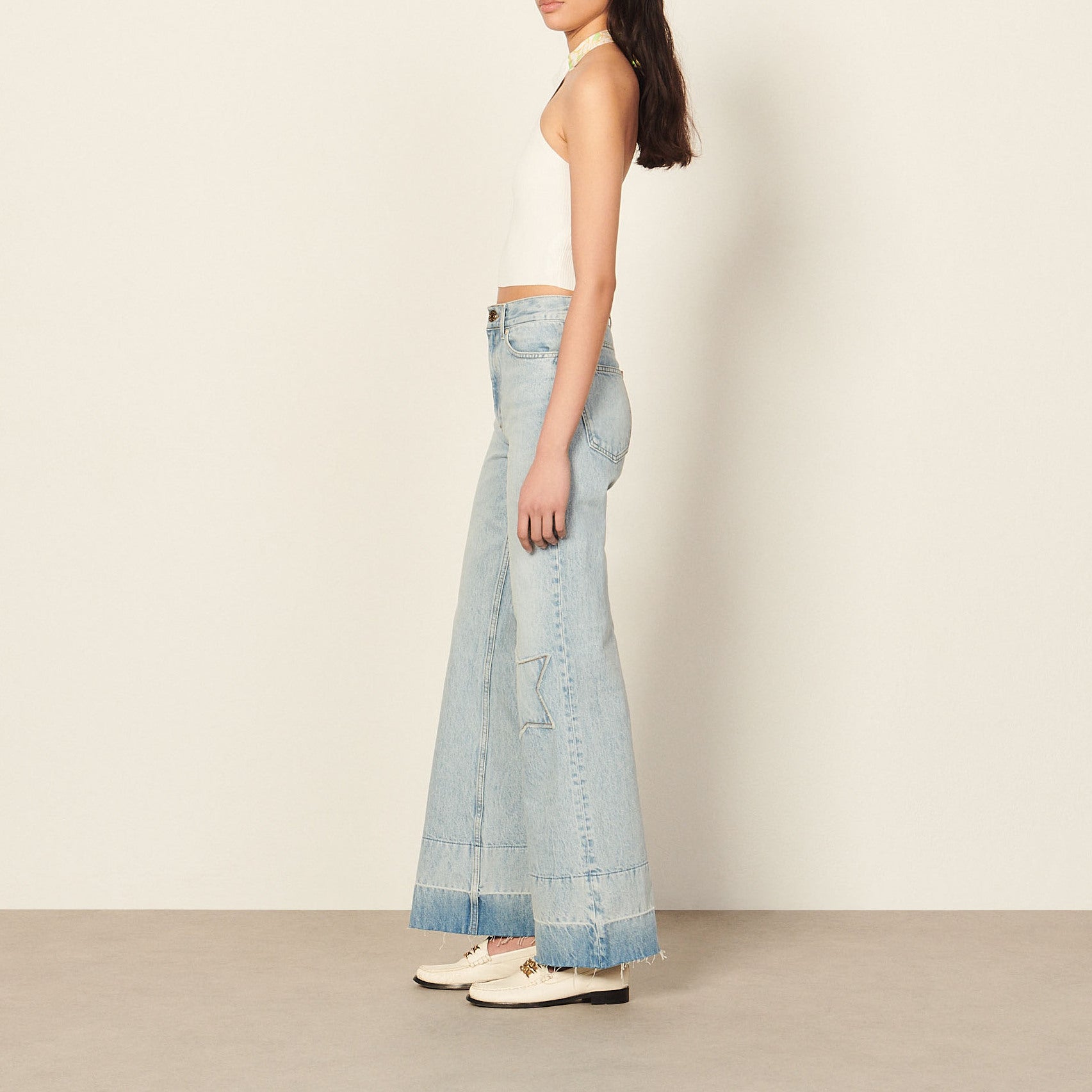 Top dos nu foulard Sandro seconde main