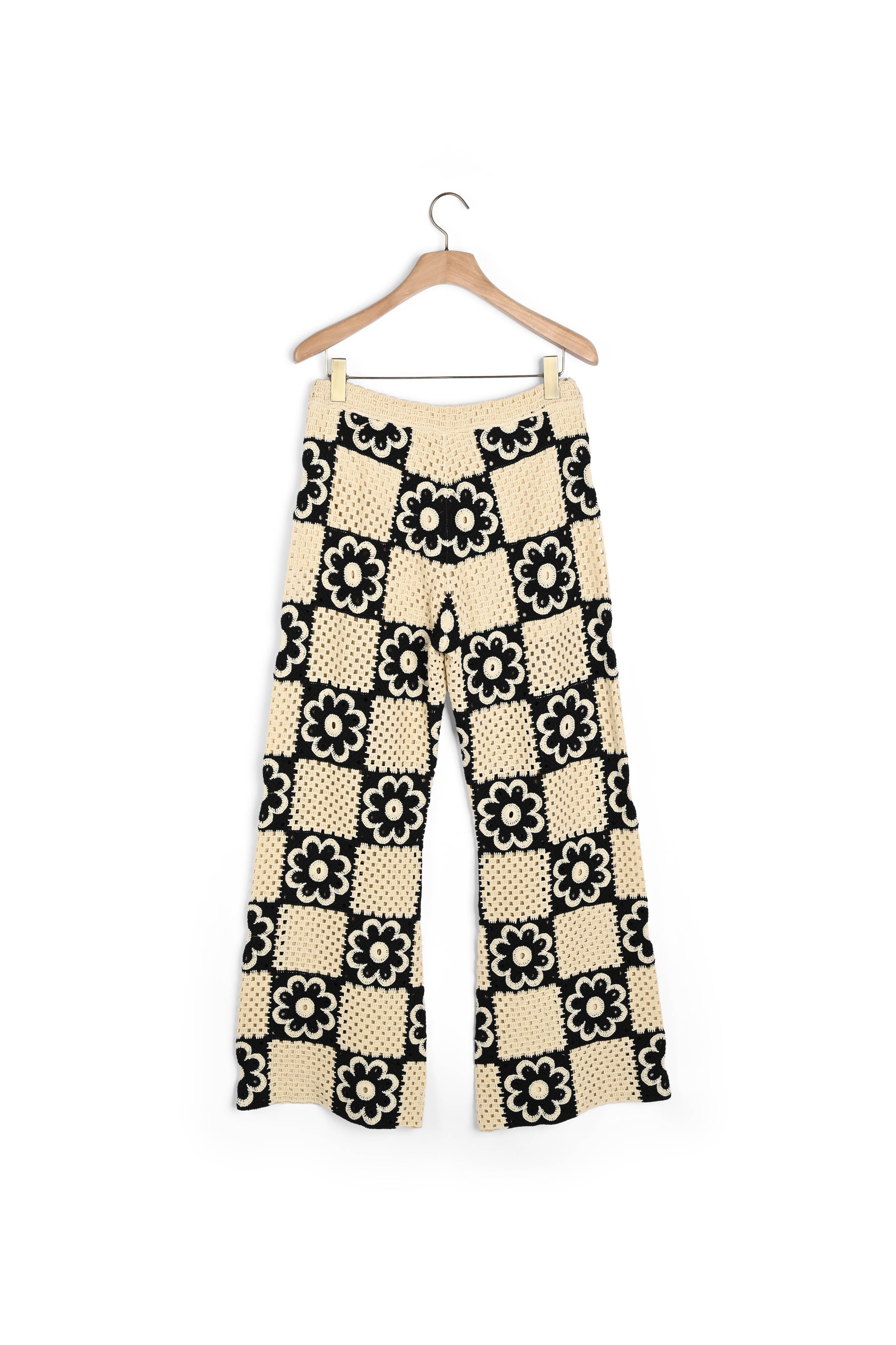 Pantalon en Maille crochet Sandro seconde main