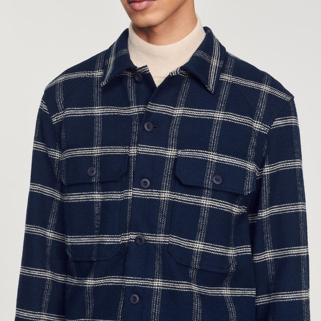 SurChemise à carreaux Sandro seconde main