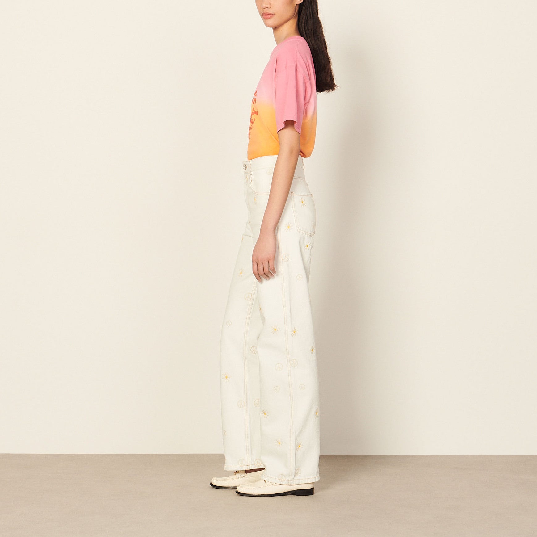 Jean large Sandro seconde main