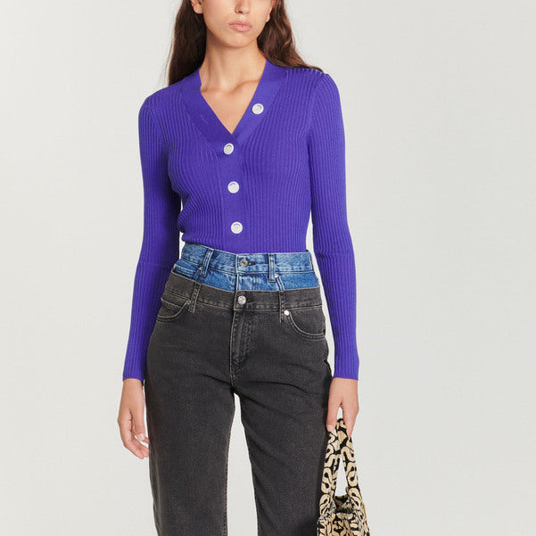 Cardigan en Maille Sandro seconde main