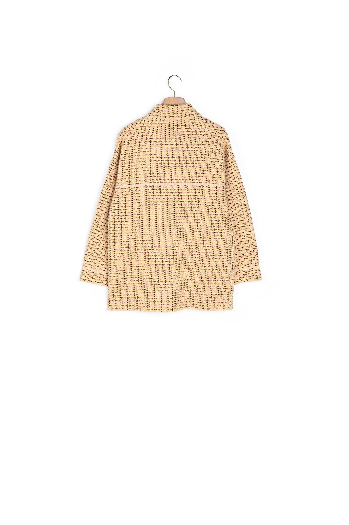 Cardicoat esprit surChemise en tweed Sandro seconde main