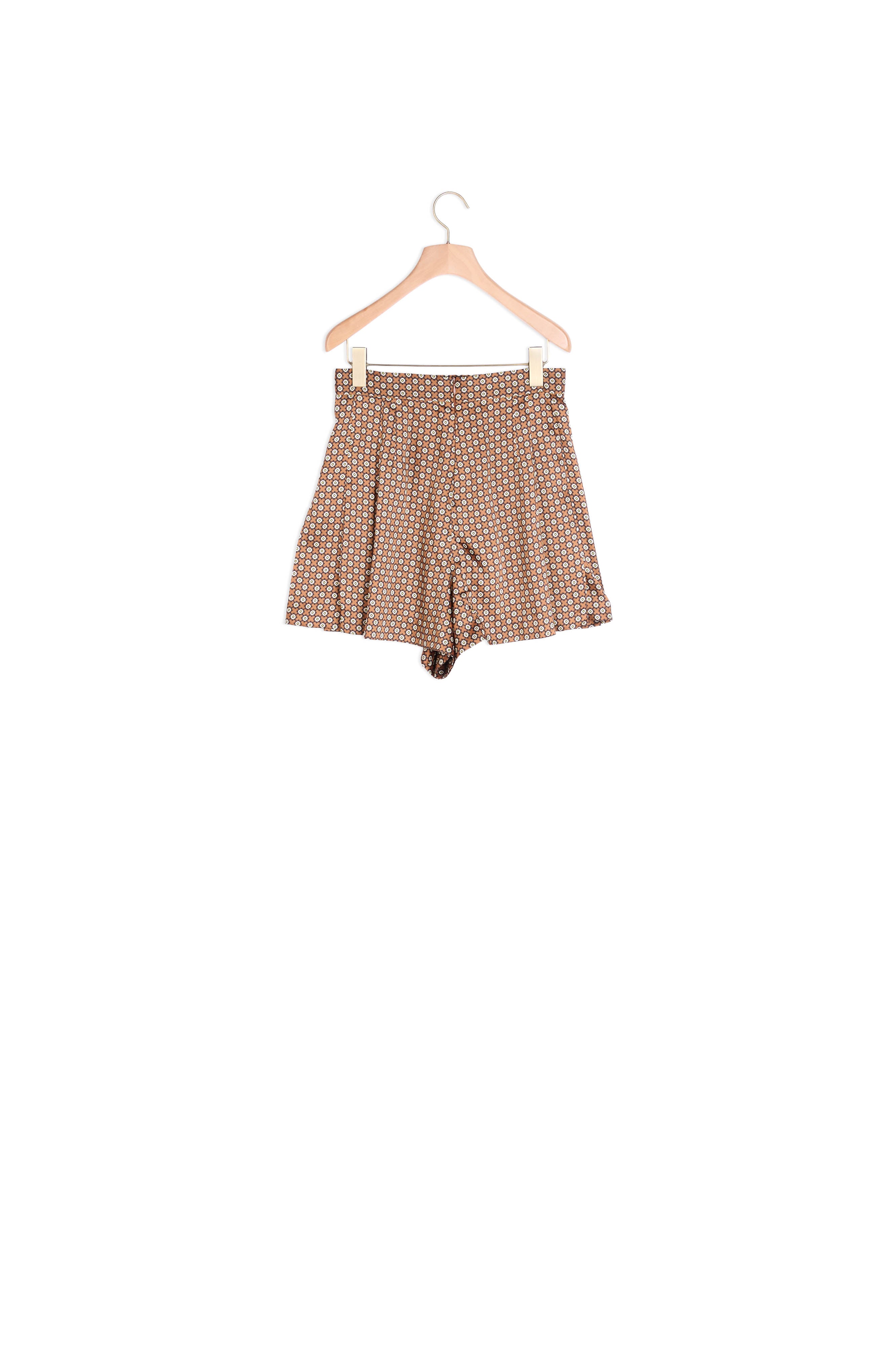Short Marron / Noir Sandro seconde main