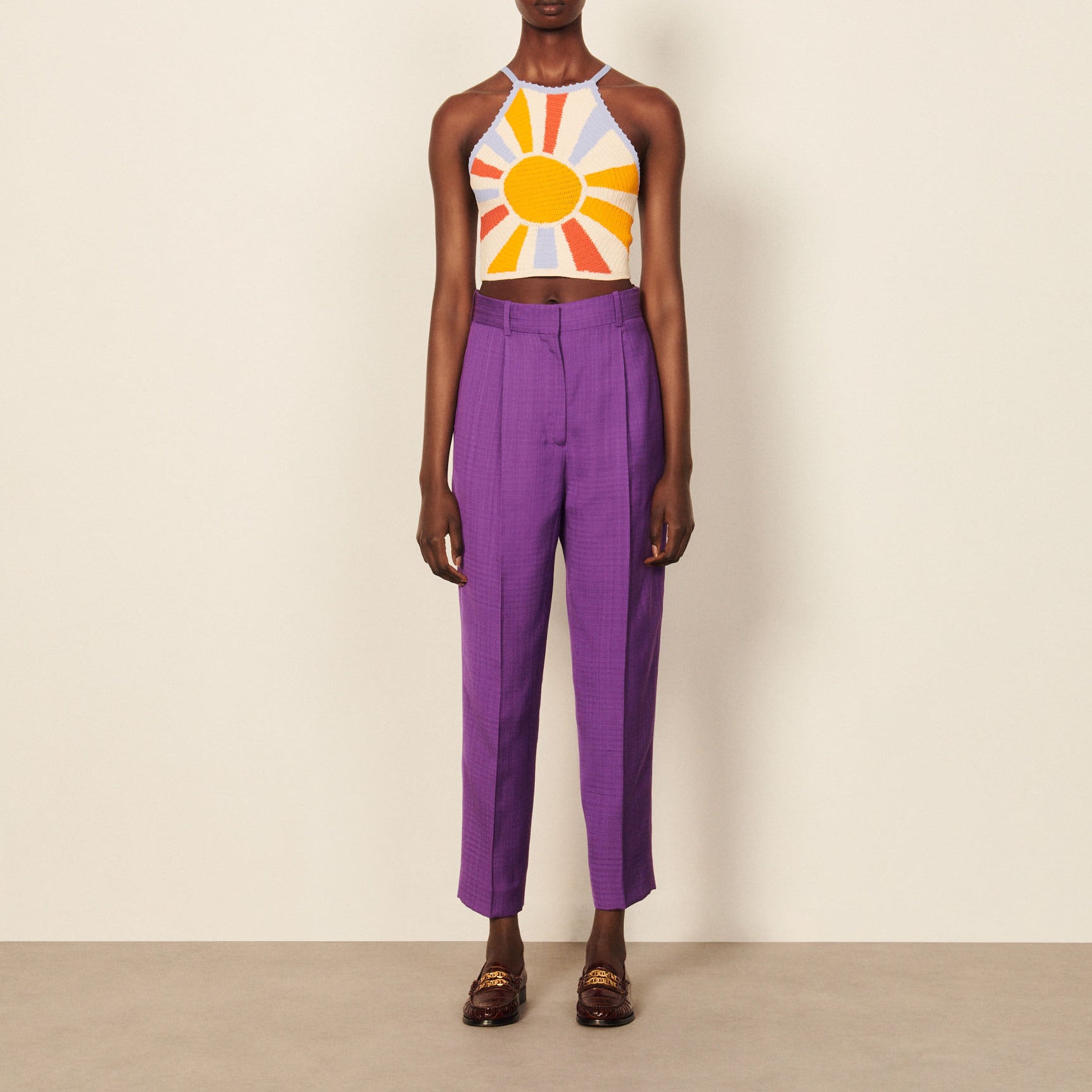 Pantalon droit Sandro seconde main