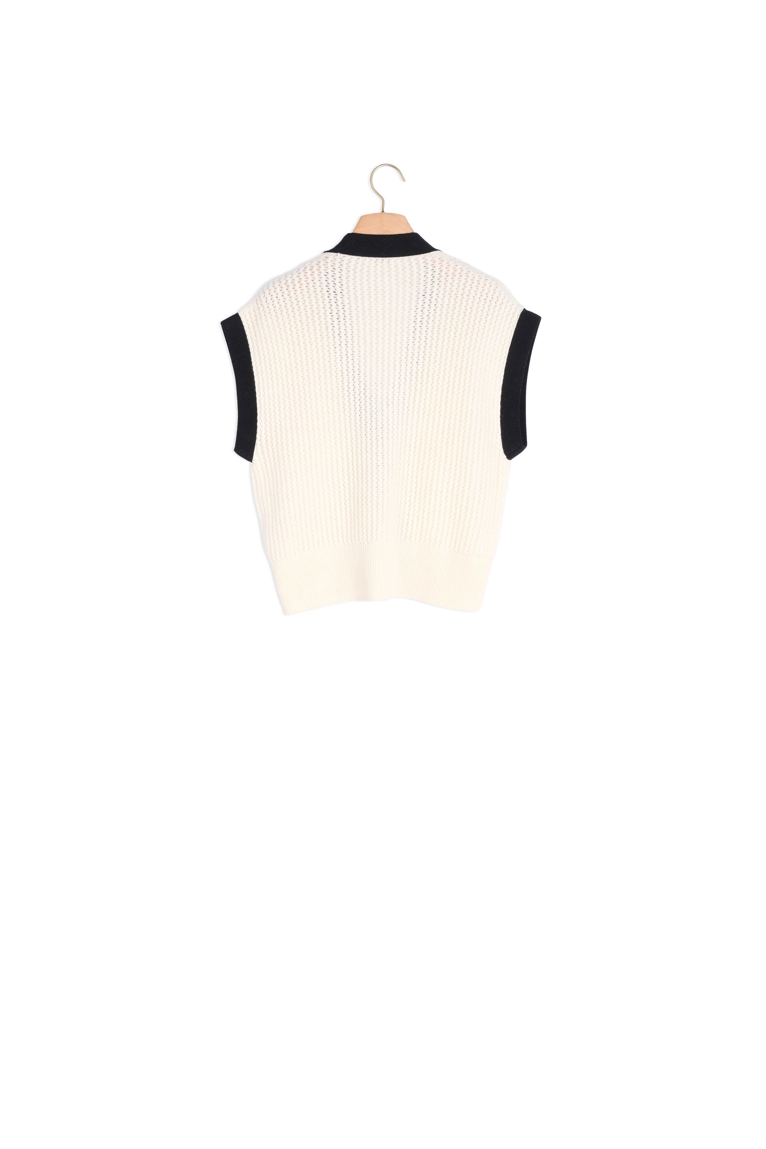 Cardigan sans manches Sandro seconde main