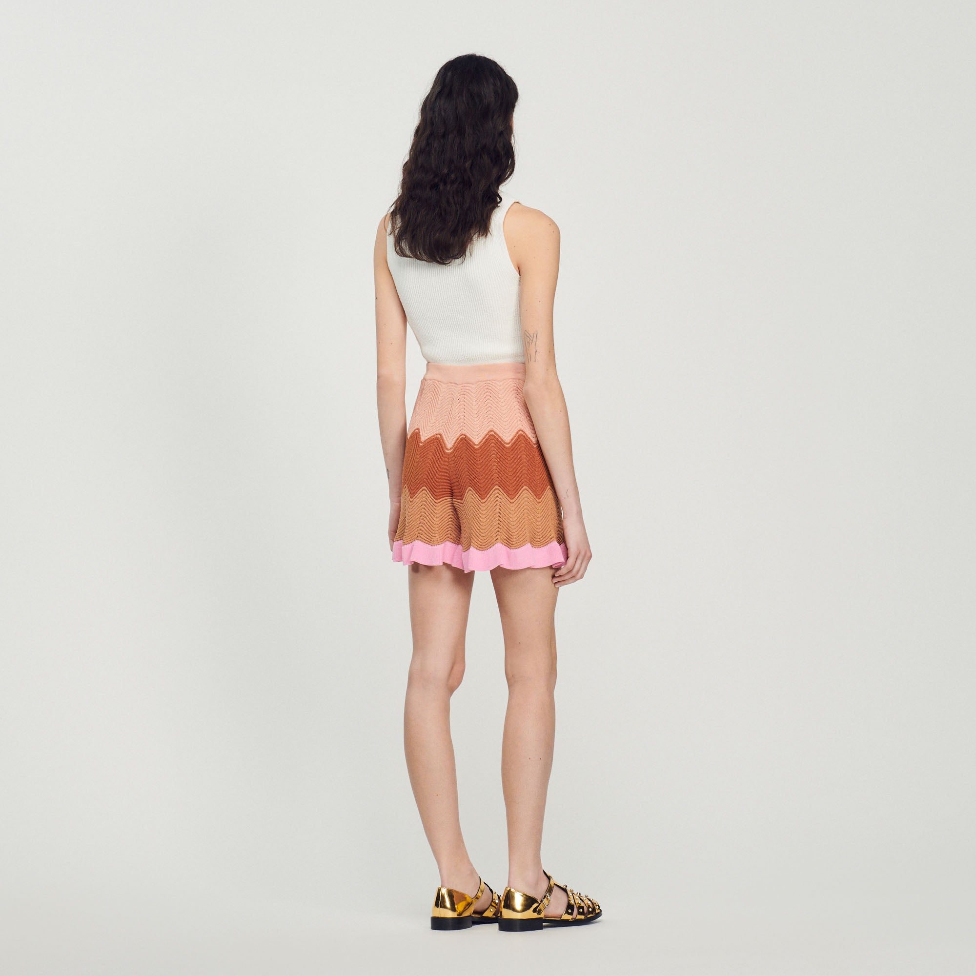 Short en Maille Sandro seconde main