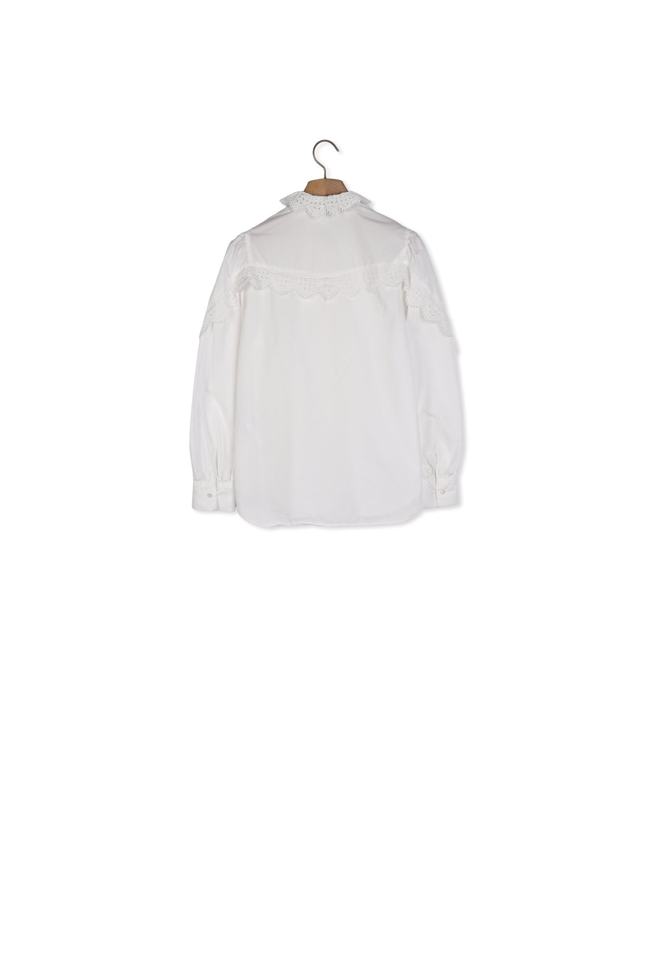 Chemise Ecru Sandro seconde main