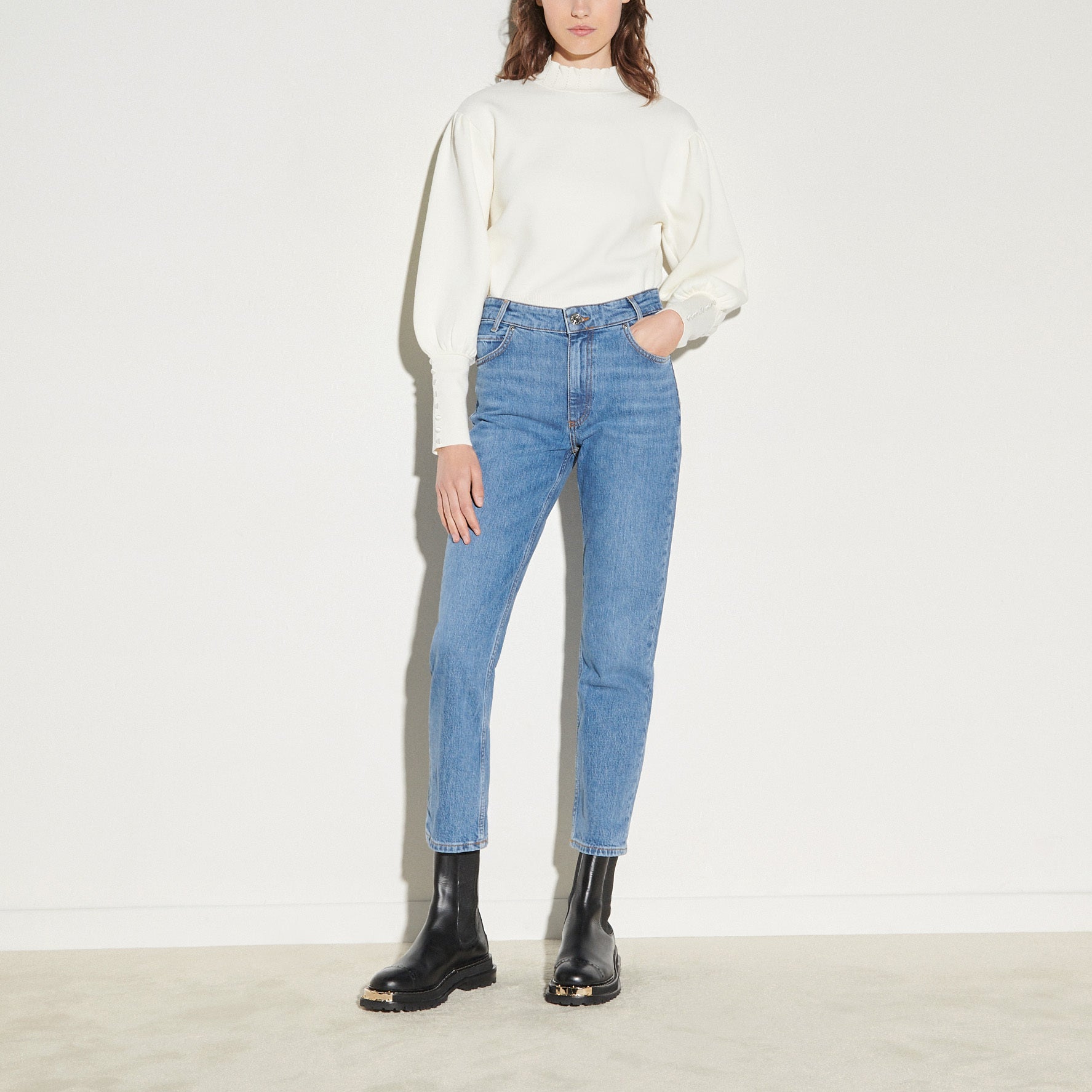 Jean stretch 5 poches Sandro seconde main