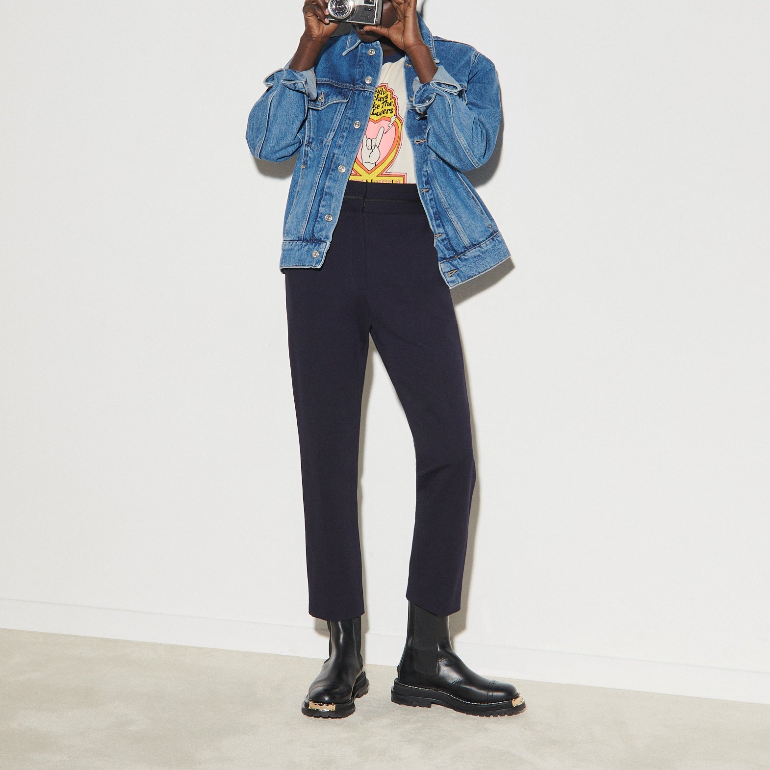 Pantalon droit Sandro seconde main